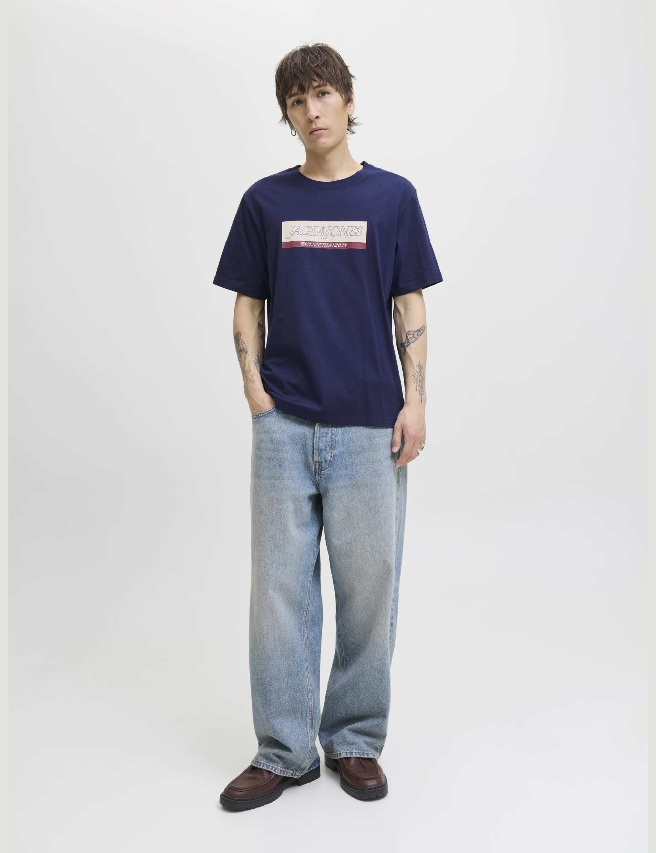 Pure Cotton Crew Neck T-Shirt 2 of 3