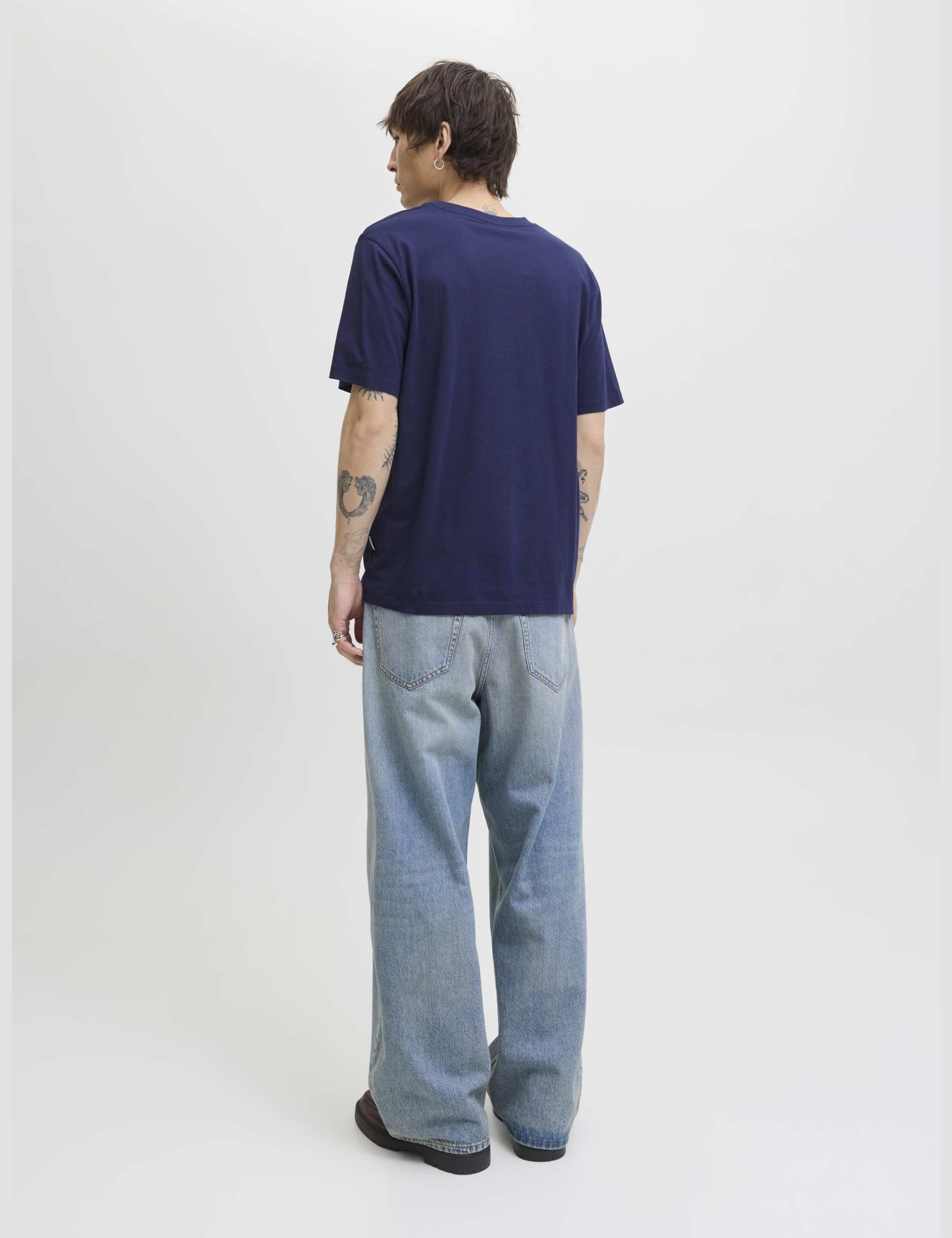 Pure Cotton Crew Neck T-Shirt 3 of 3