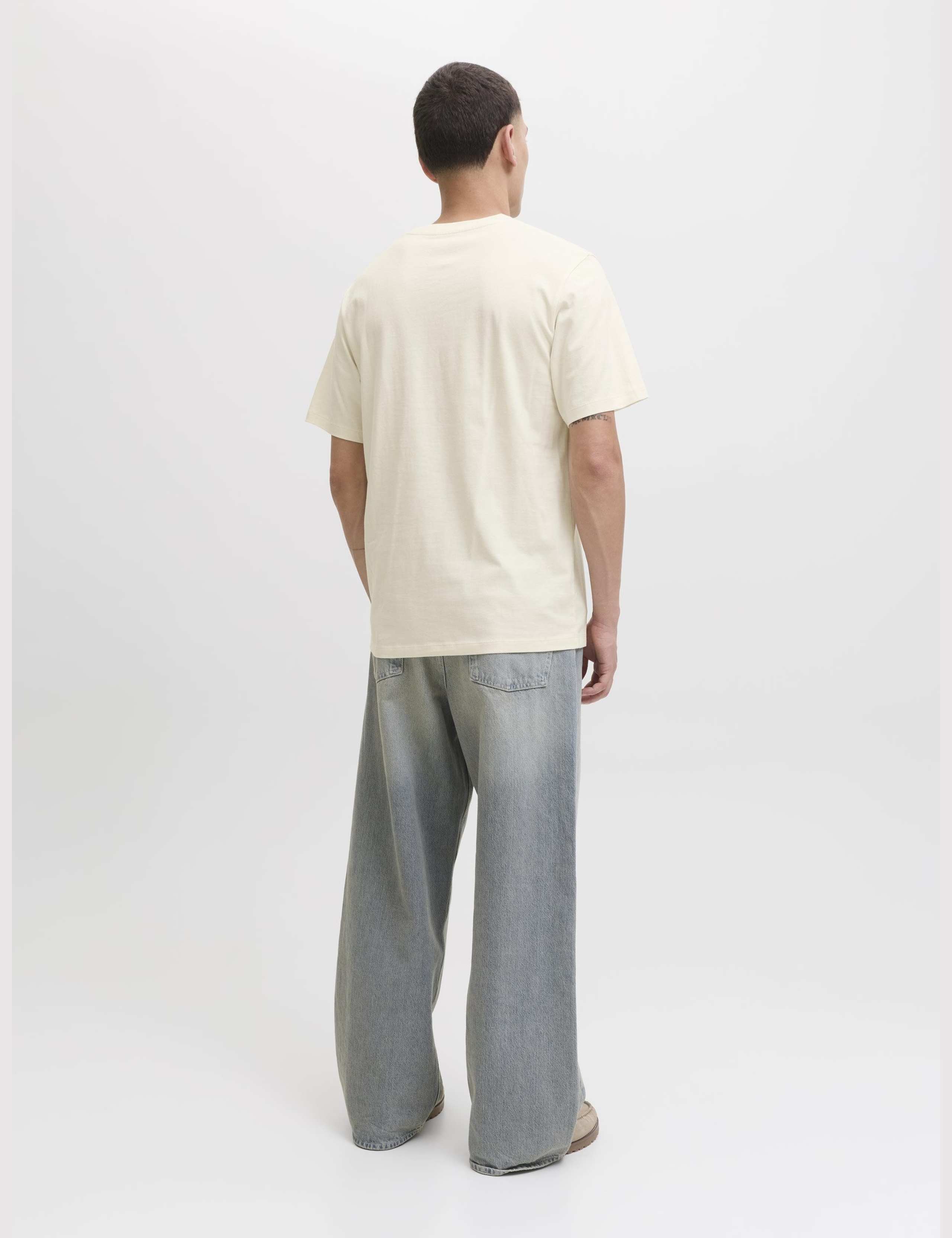 Pure Cotton Crew Neck T-Shirt 4 of 4
