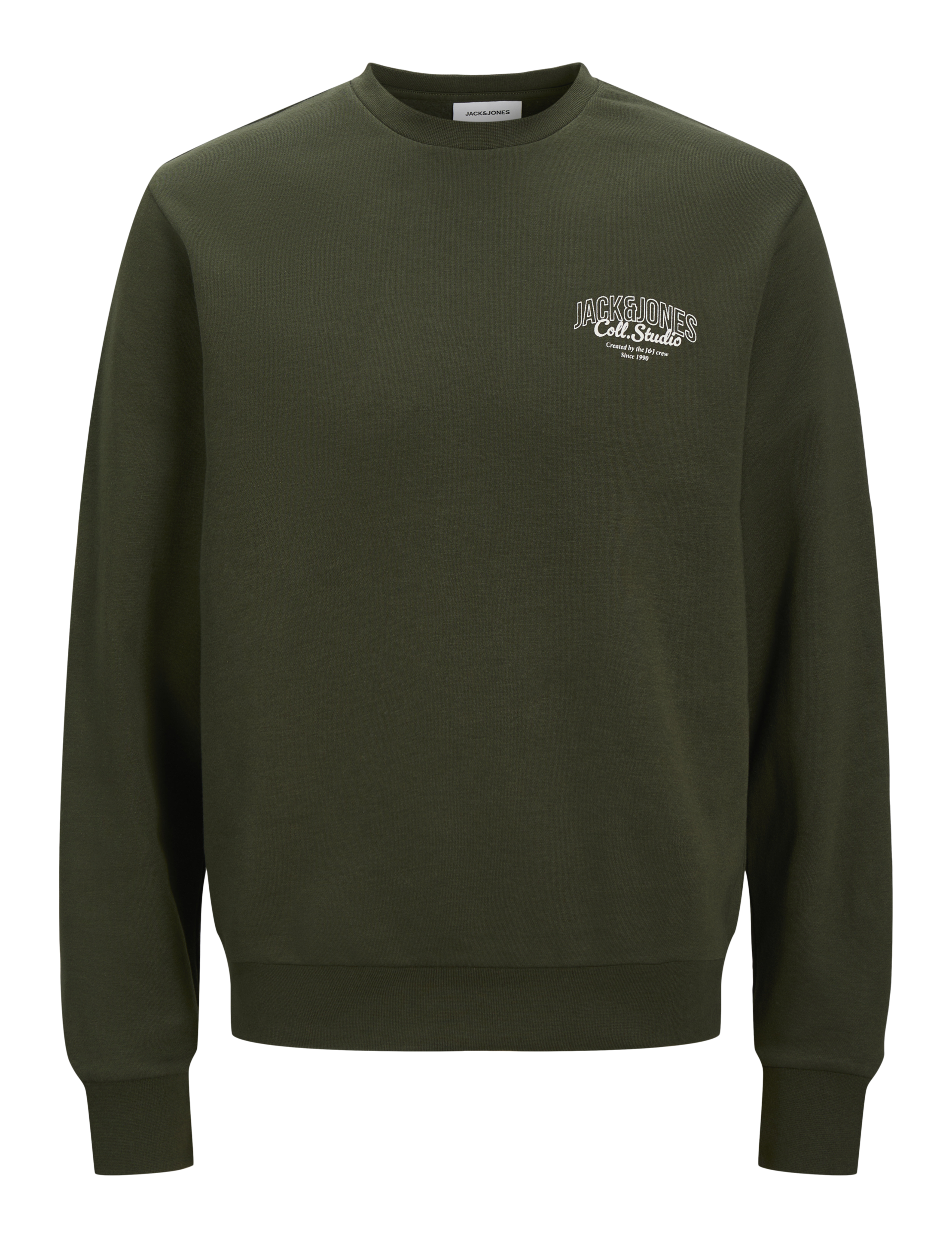 Cotton Blend Crew Neck Sweatshirt 1 of 1