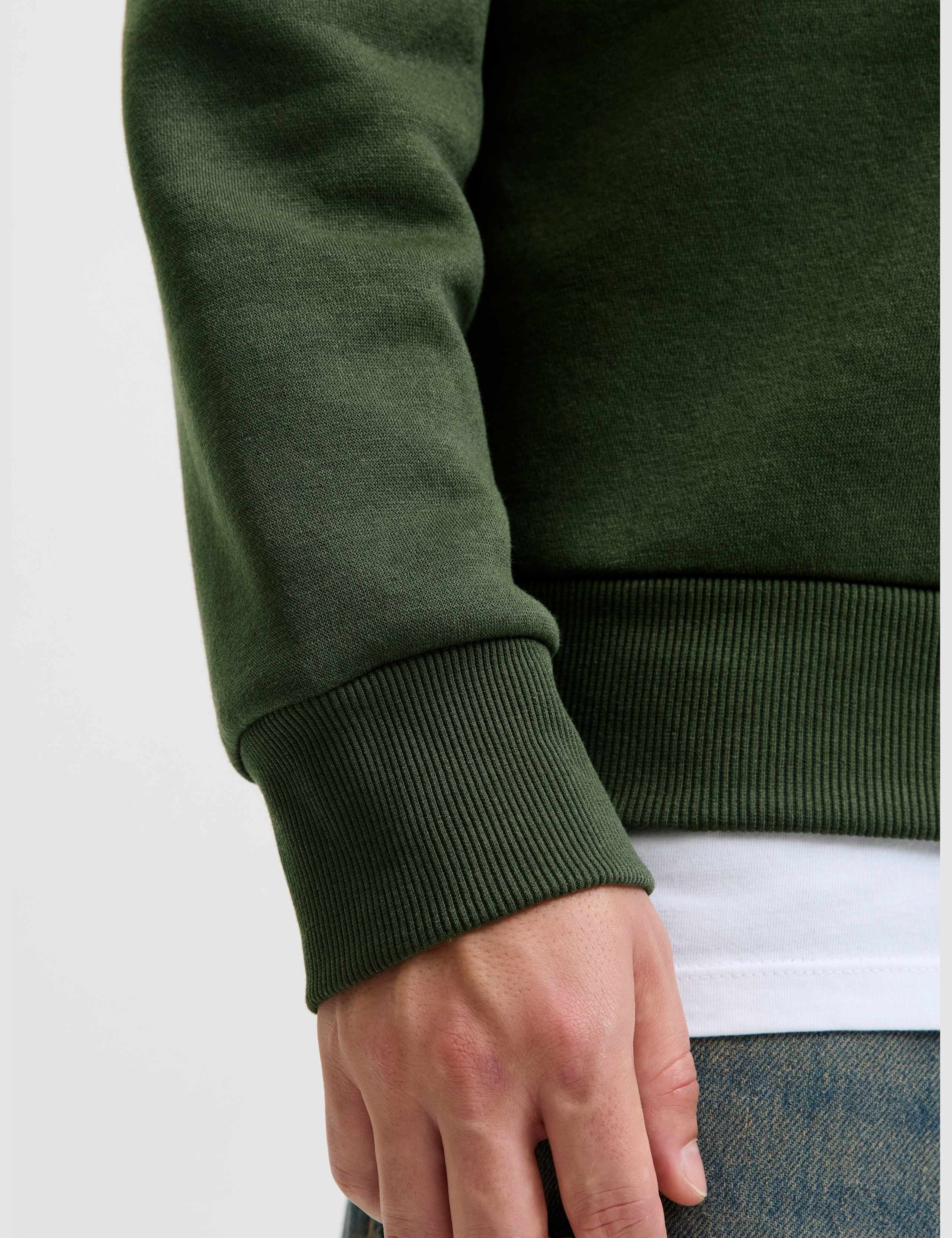 Cotton Blend Crew Neck Sweatshirt 7 of 8