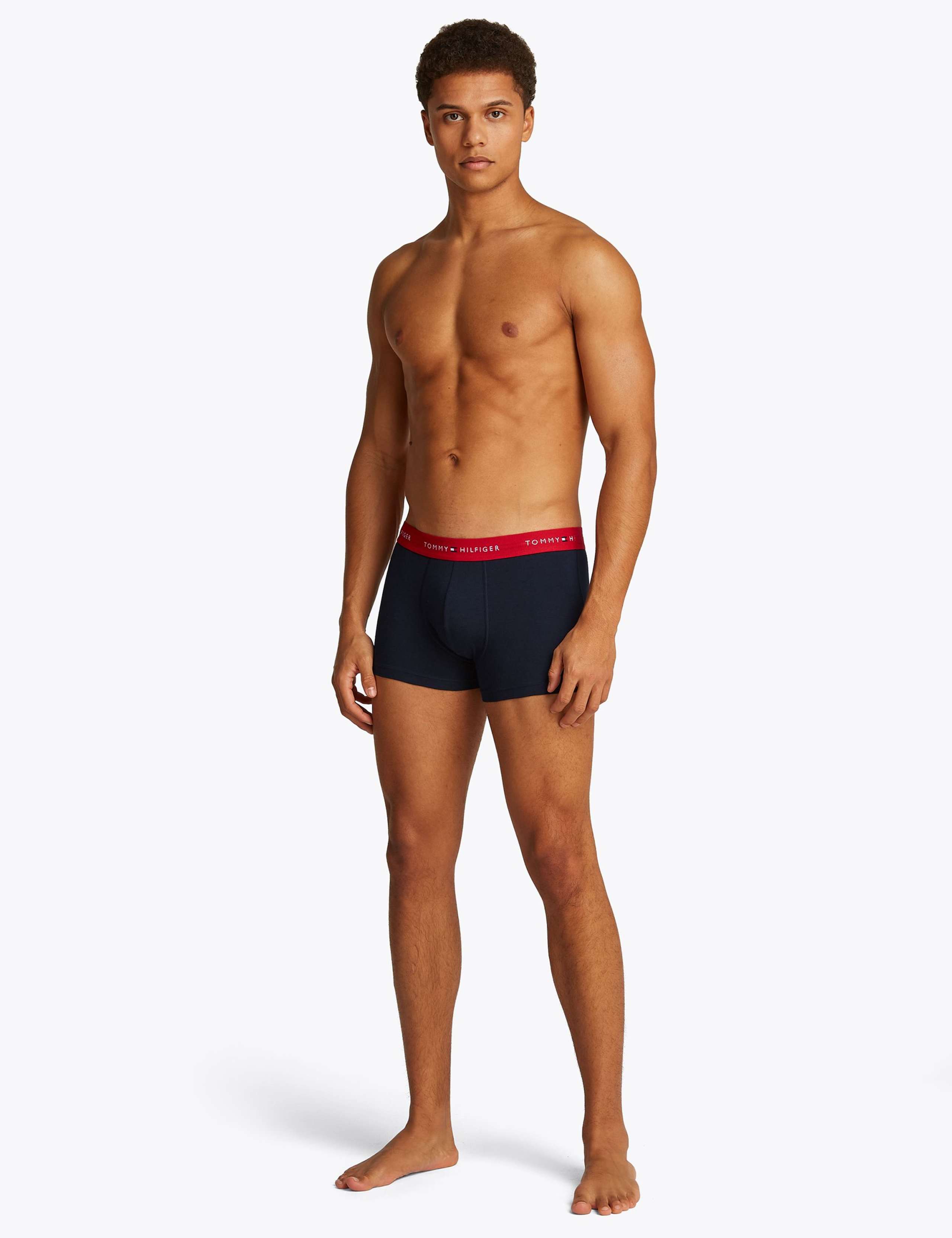 3 Pack Signature Cotton Stretch Trunks 3 of 7