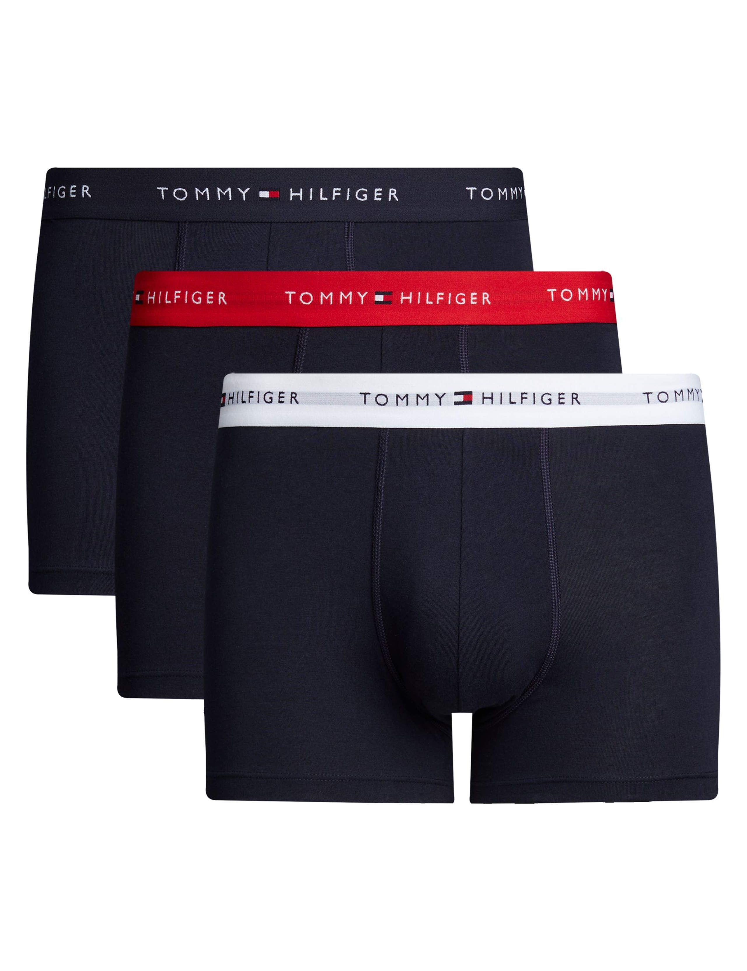 3 Pack Signature Cotton Stretch Trunks 1 of 7