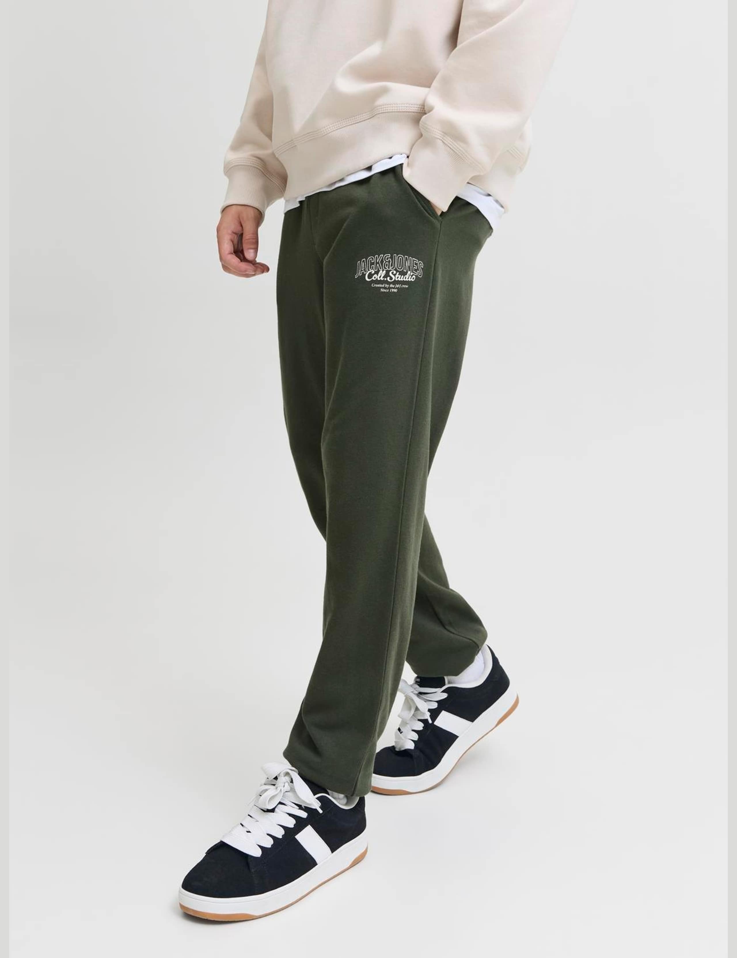 Regular Fit Cotton Blend Joggers 2 of 5