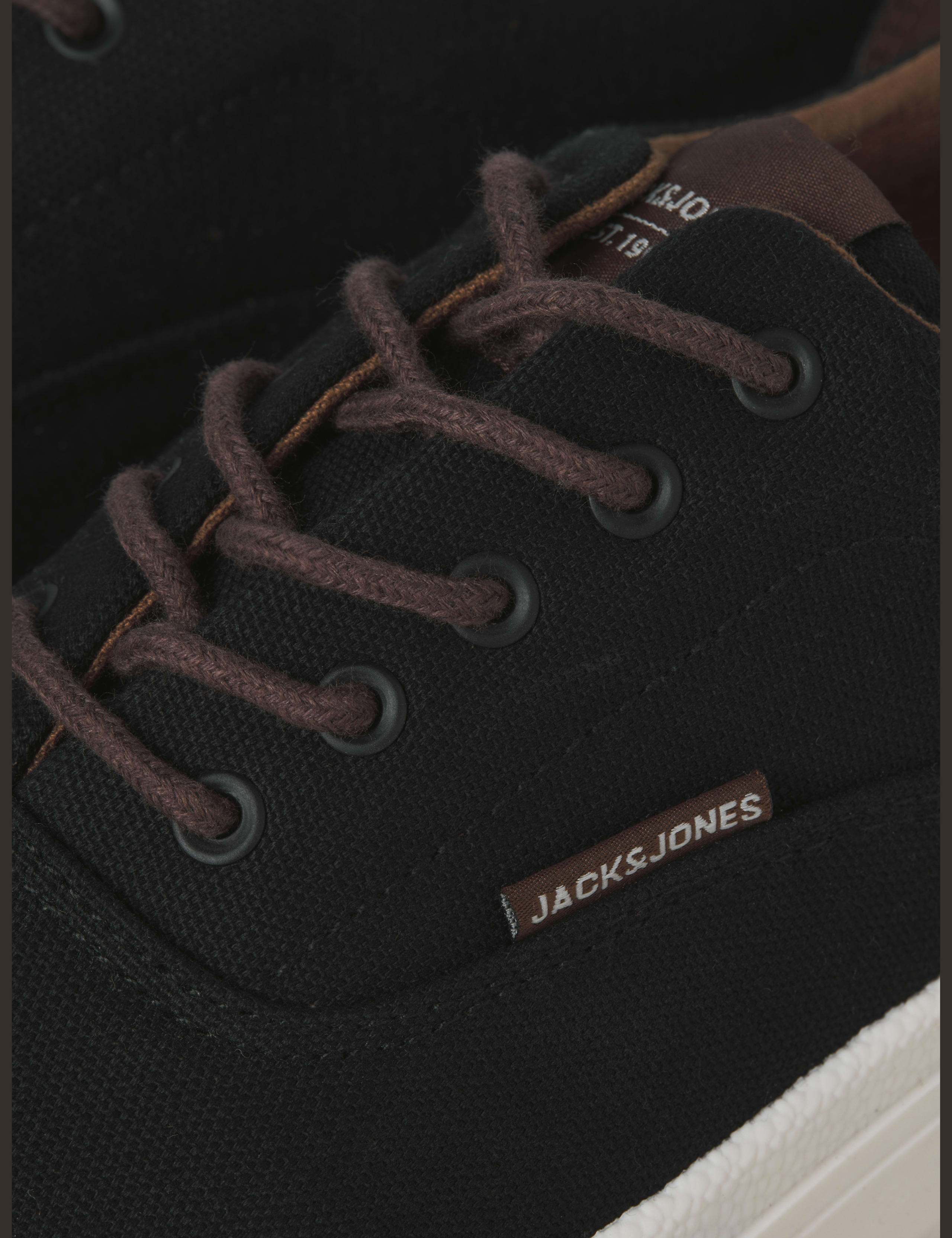 Canvas Lace-Up Trainers 4 of 6