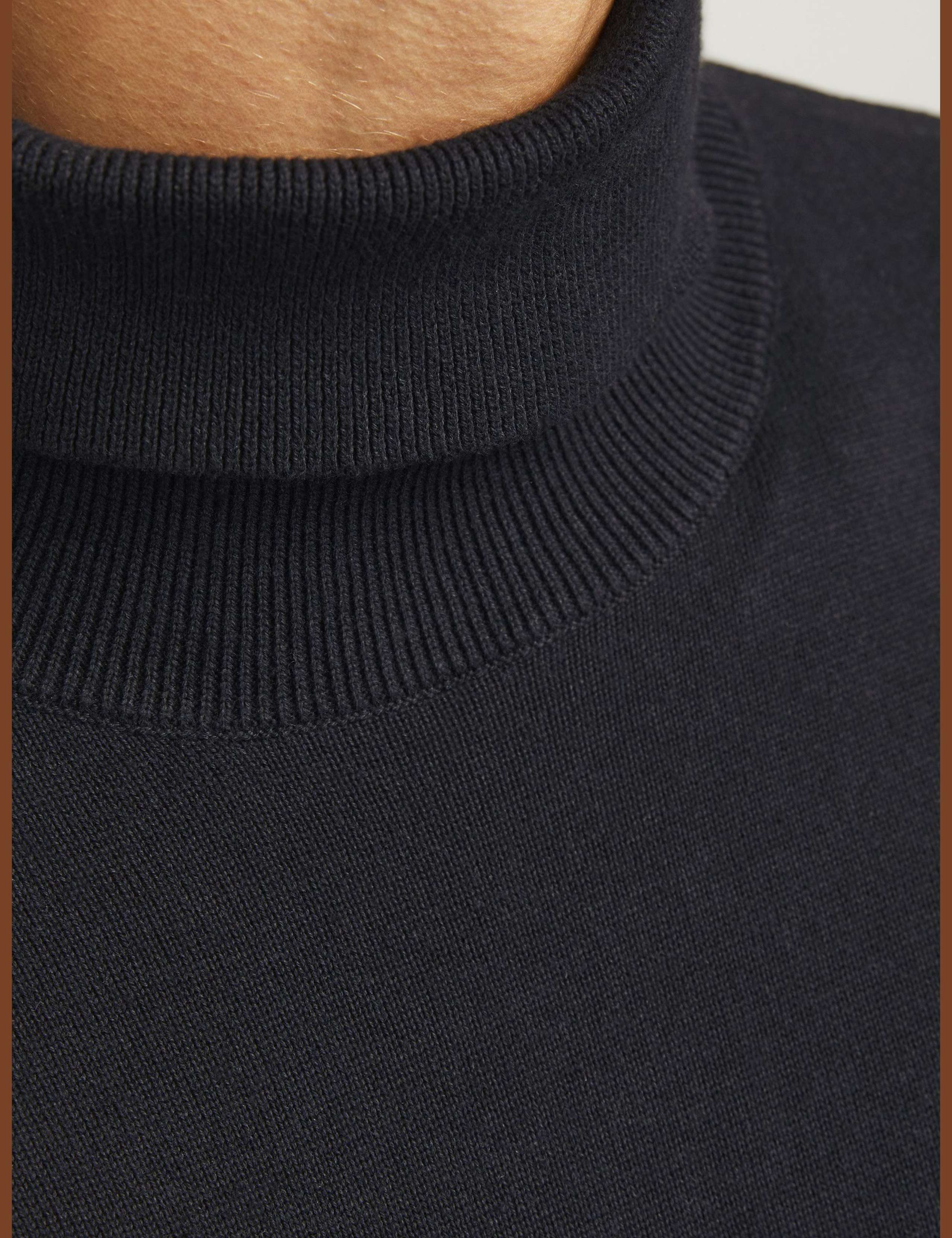 Pure Cotton Roll Neck Jumper 5 of 6