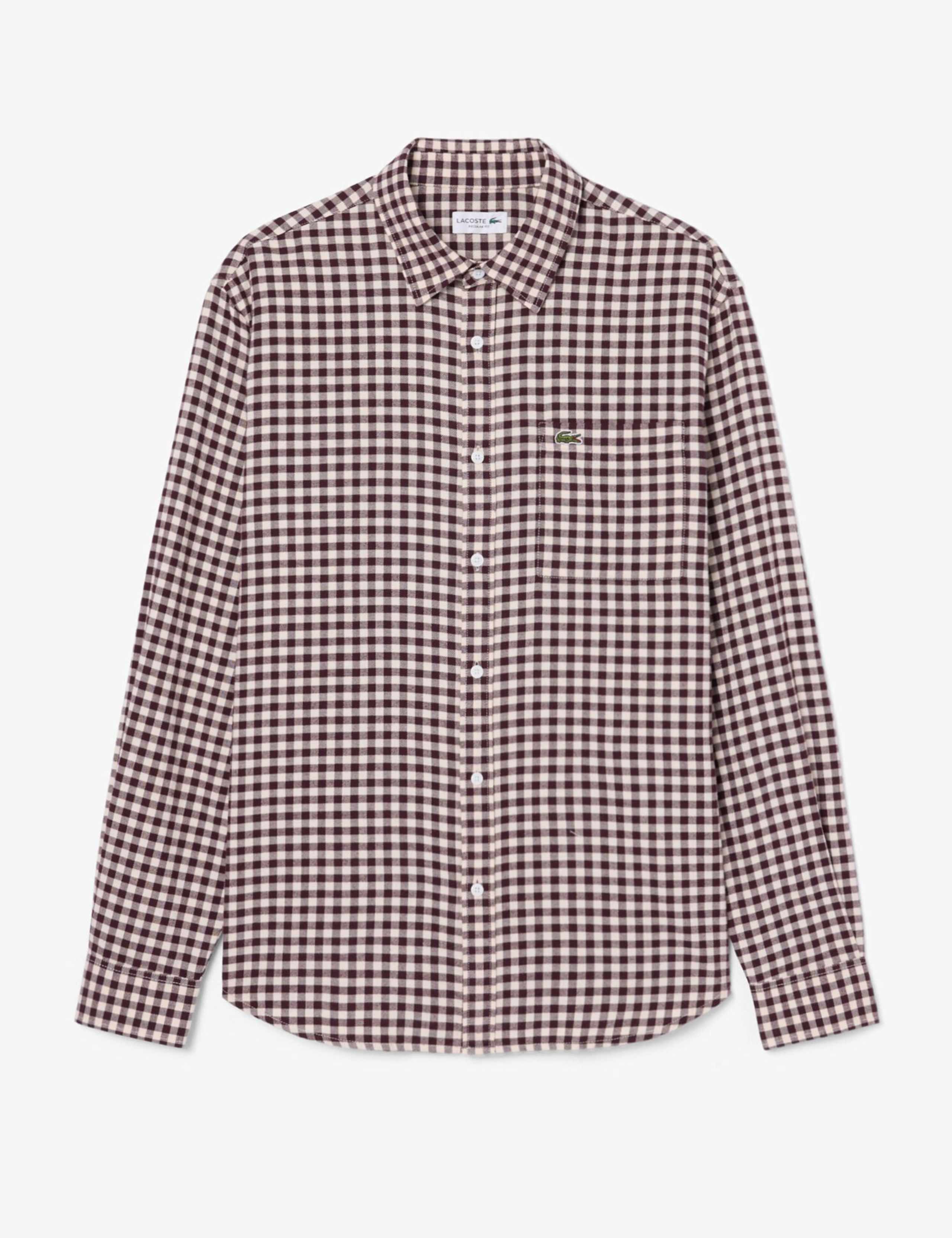 Pure Cotton Checked Flannel Shirt 1 of 4