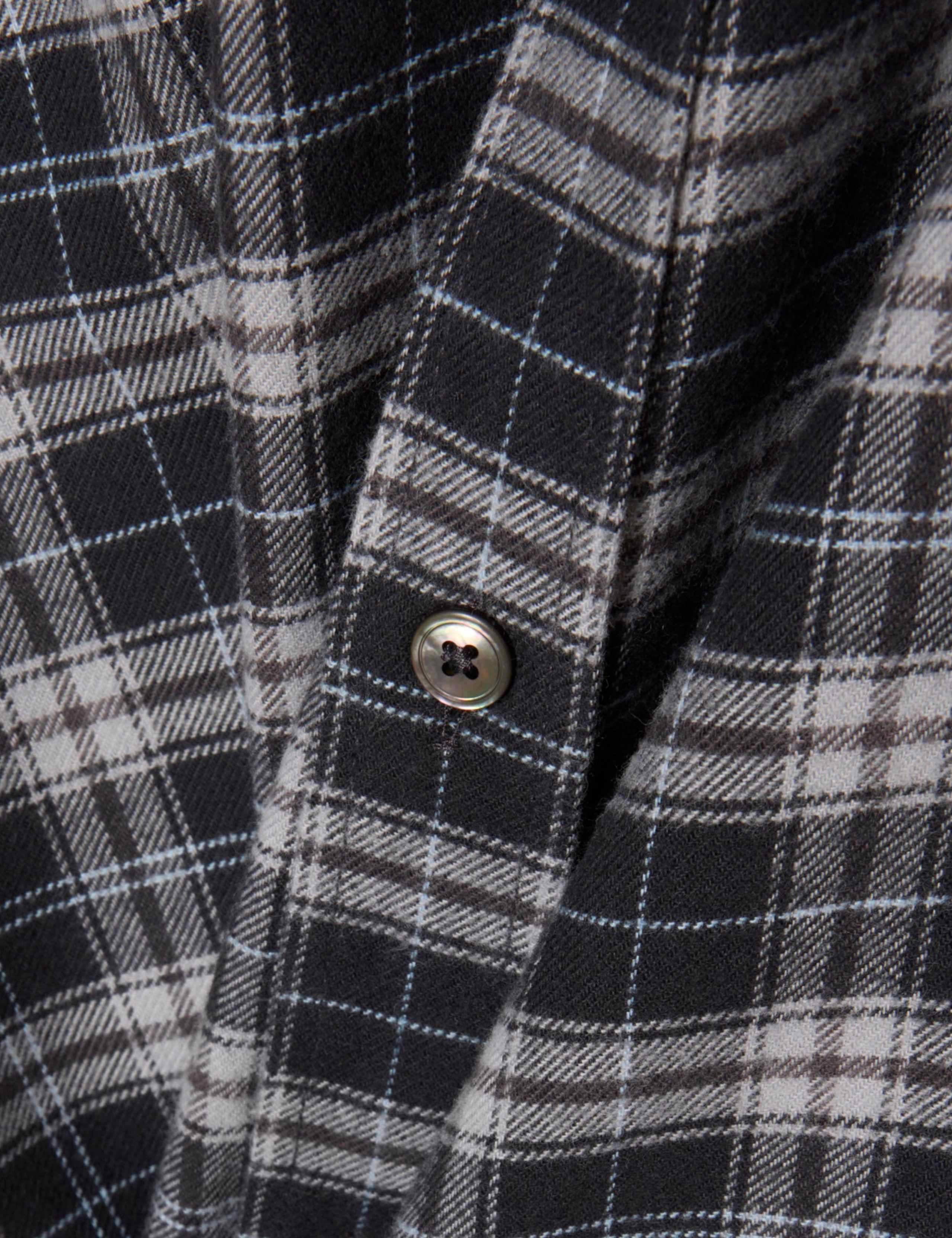 Regular Fit Pure Cotton Plaid Flannel Shirt 3 of 4