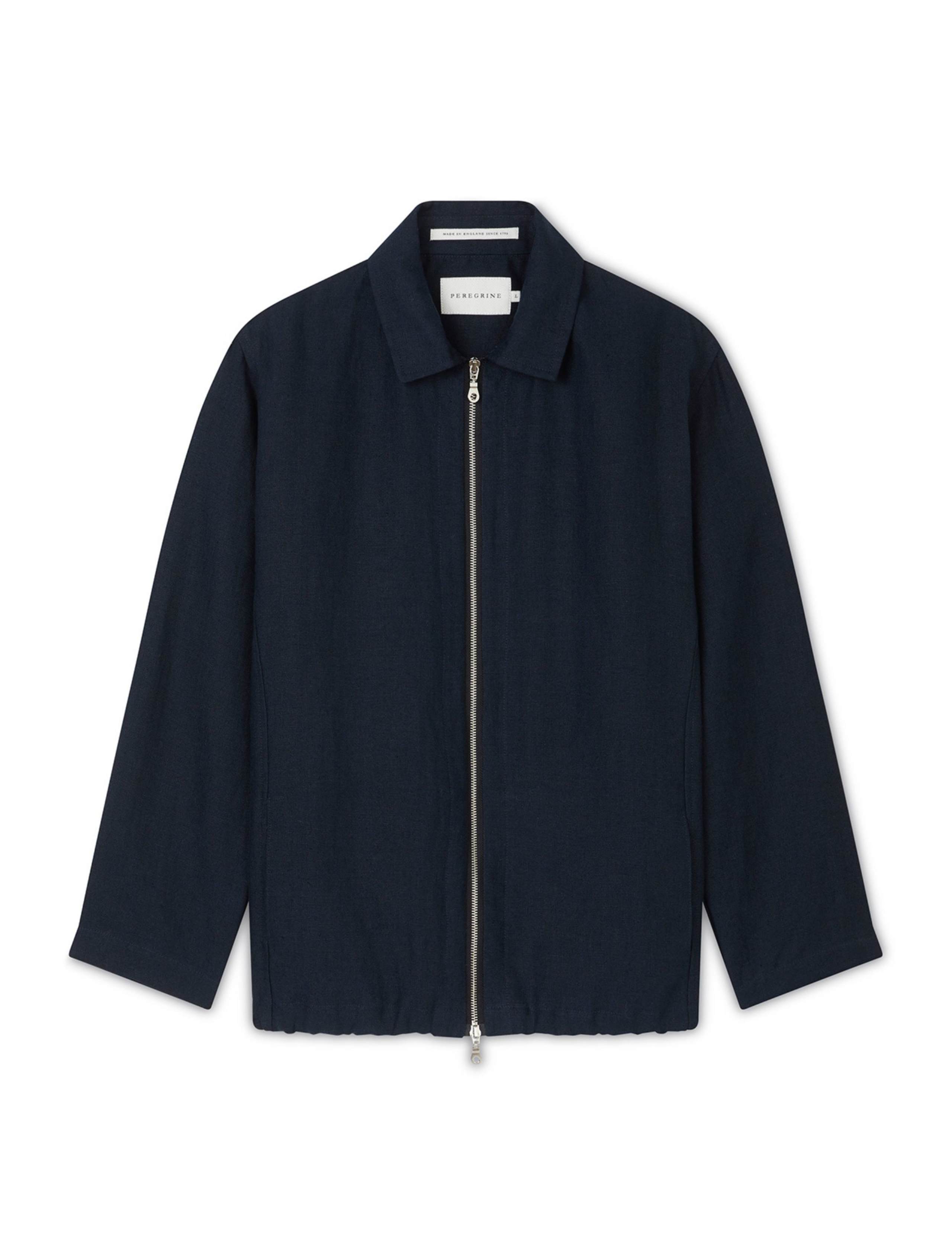 Pure Linen Bomber Jacket 2 of 7
