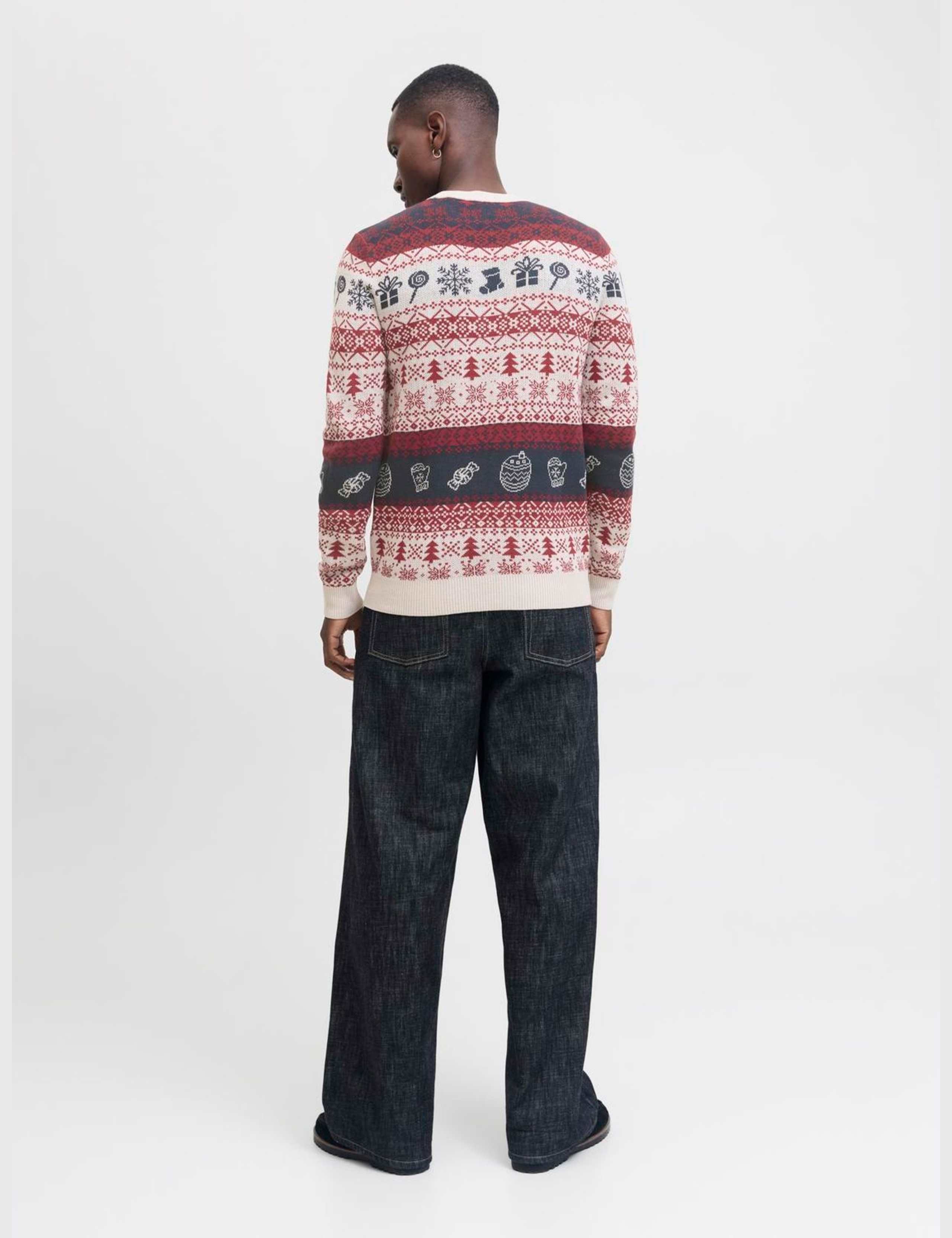 Christmas Fair Isle Crew Neck Jumper 3 of 5