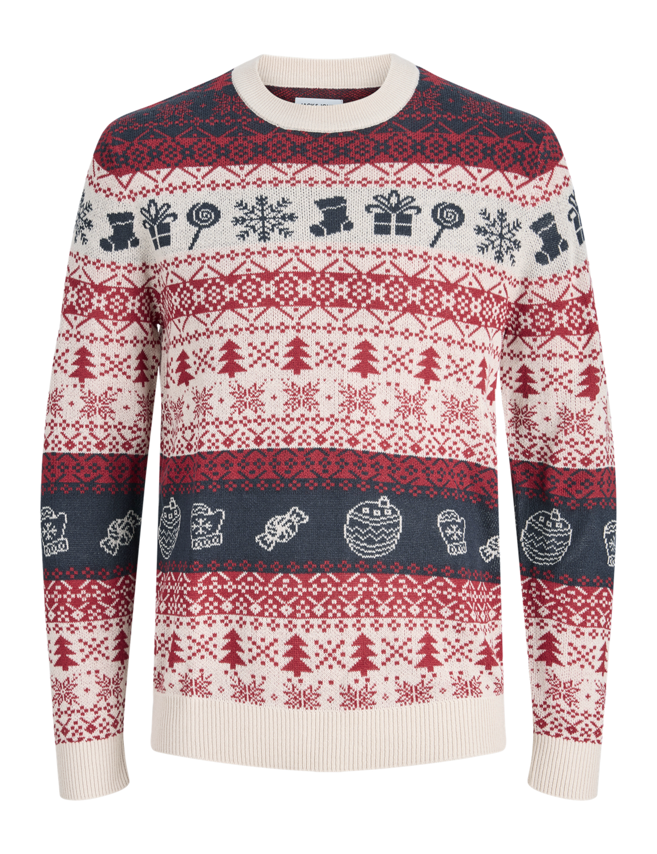 Christmas Fair Isle Crew Neck Jumper 2 of 5