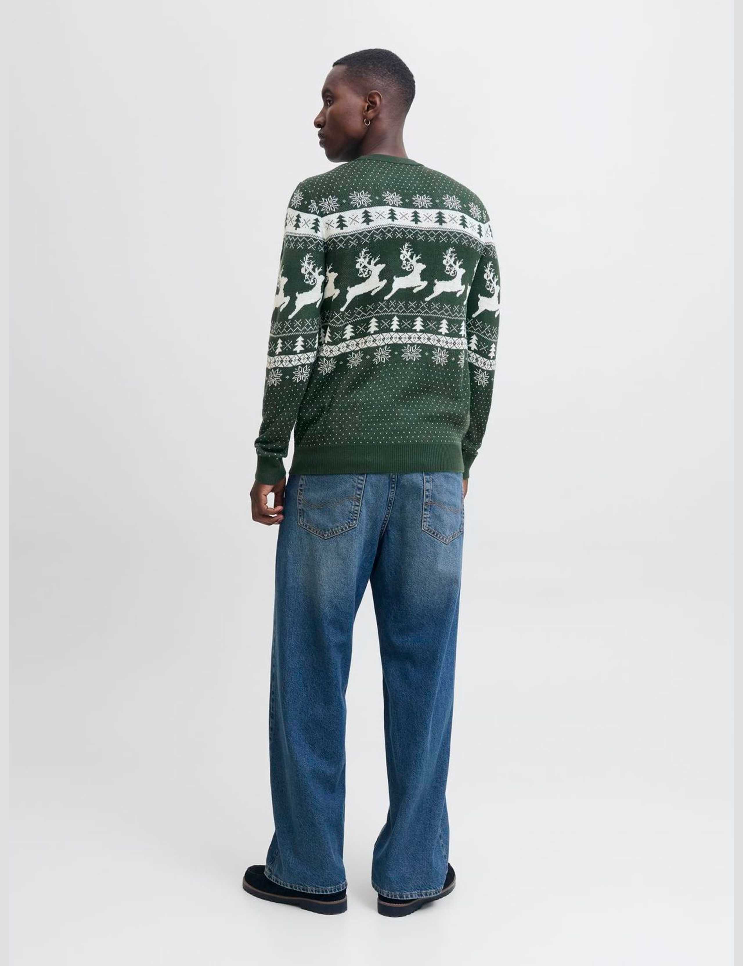 Christmas Fair Isle Crew Neck Jumper 3 of 5