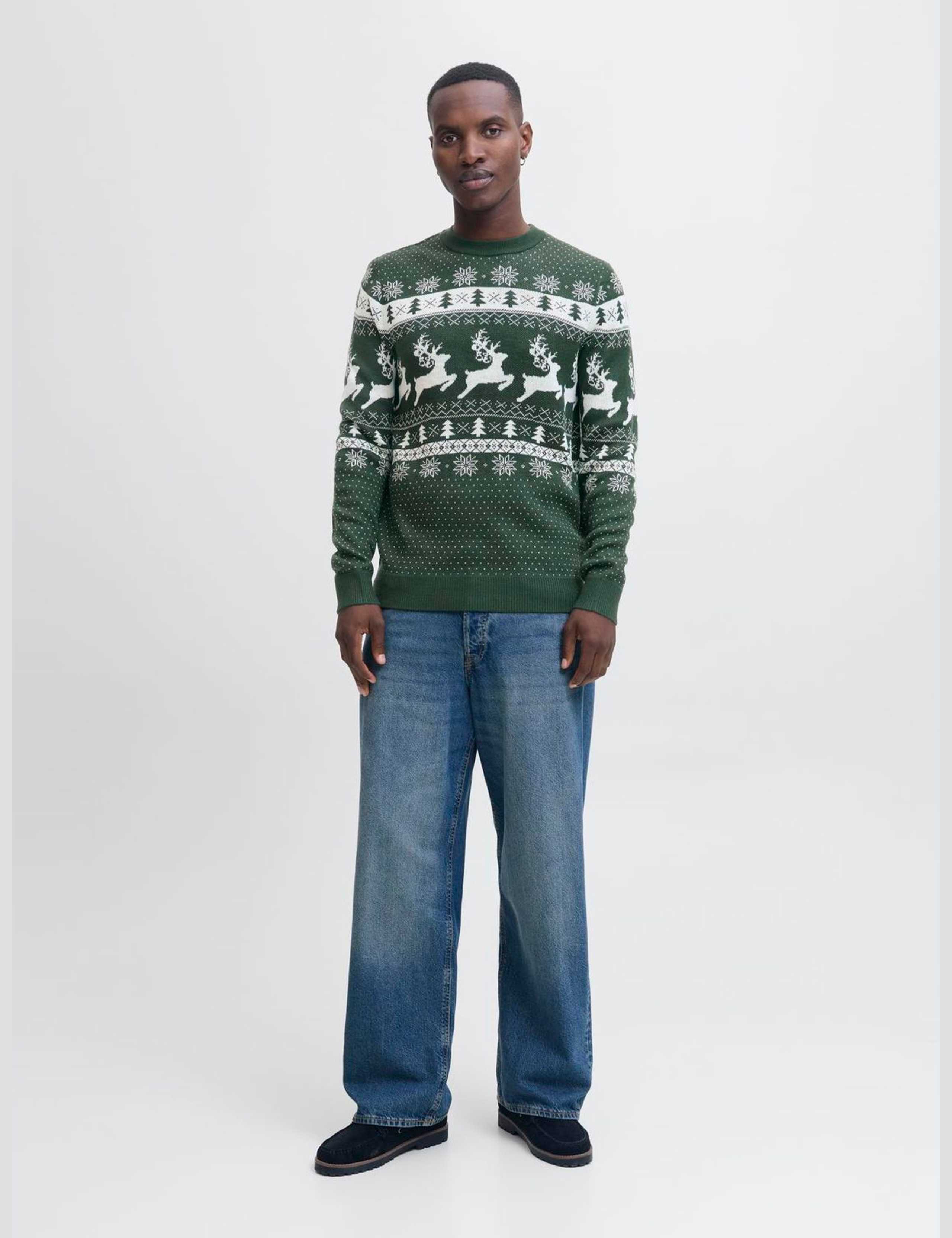 Christmas Fair Isle Crew Neck Jumper 5 of 5