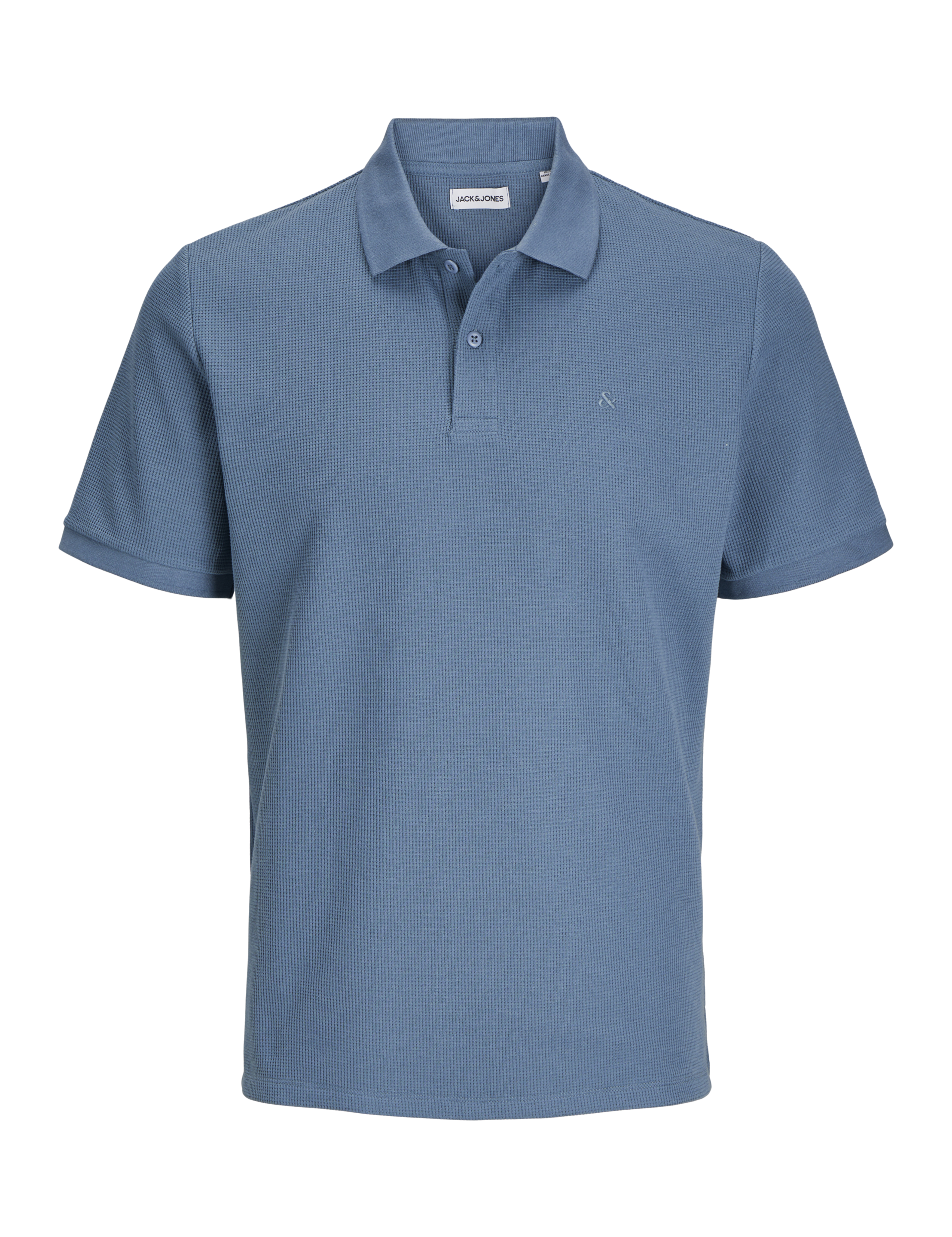 Cotton Blend Waffle Textured Polo Shirt 2 of 7