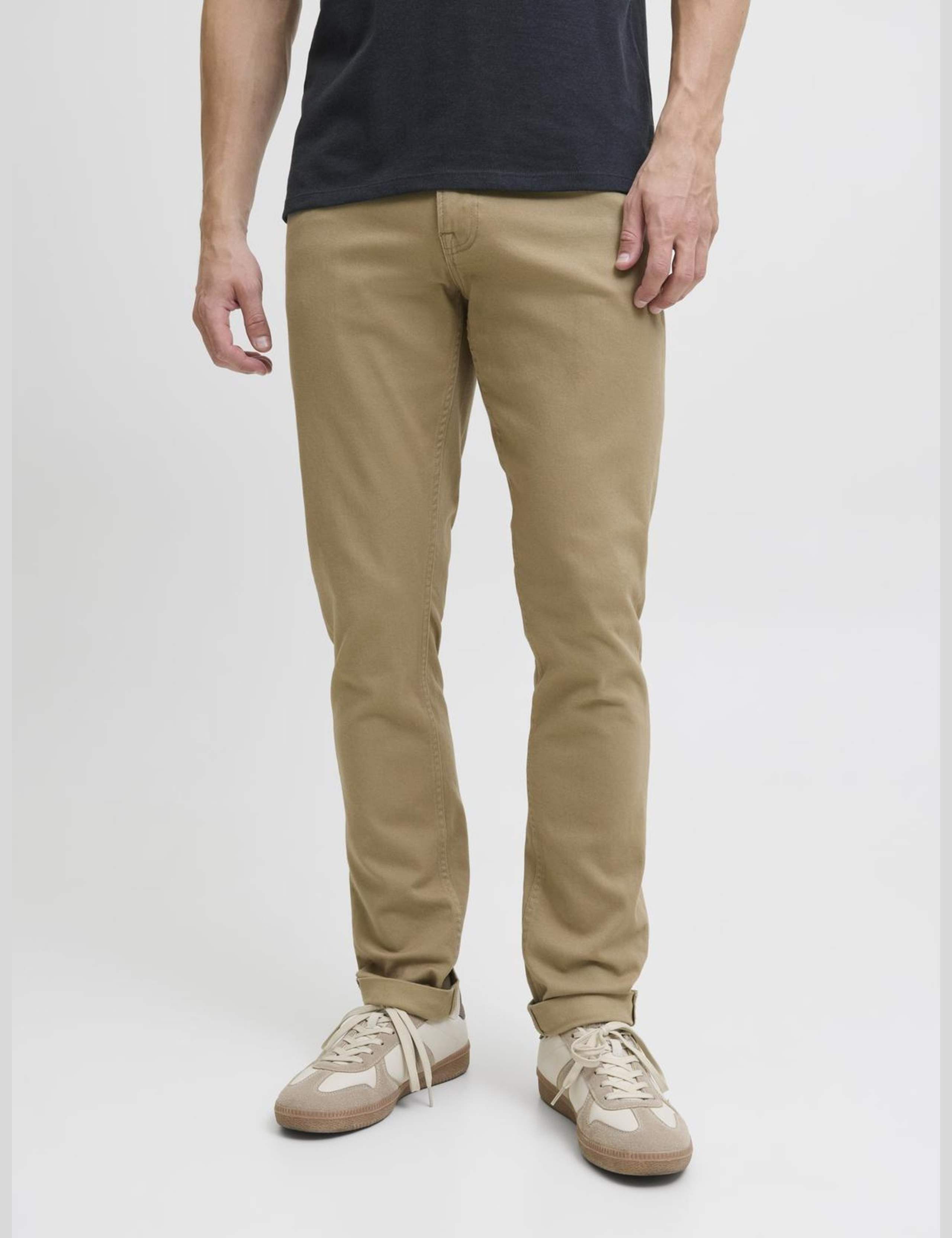Slim Fit Cotton Rich 5 Pocket Jeans 1 of 8