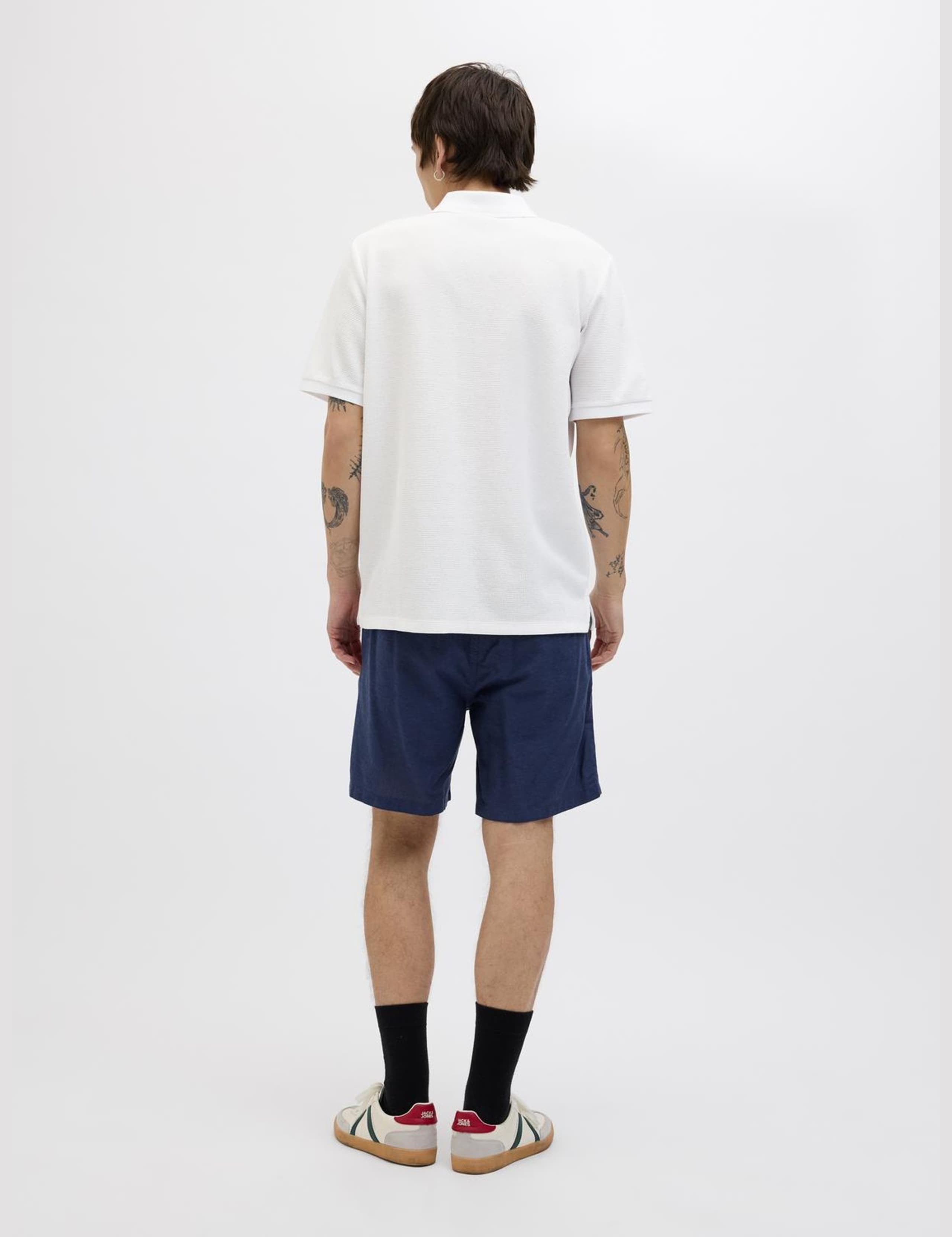 Cotton Blend Half Zip Polo Shirt 4 of 6