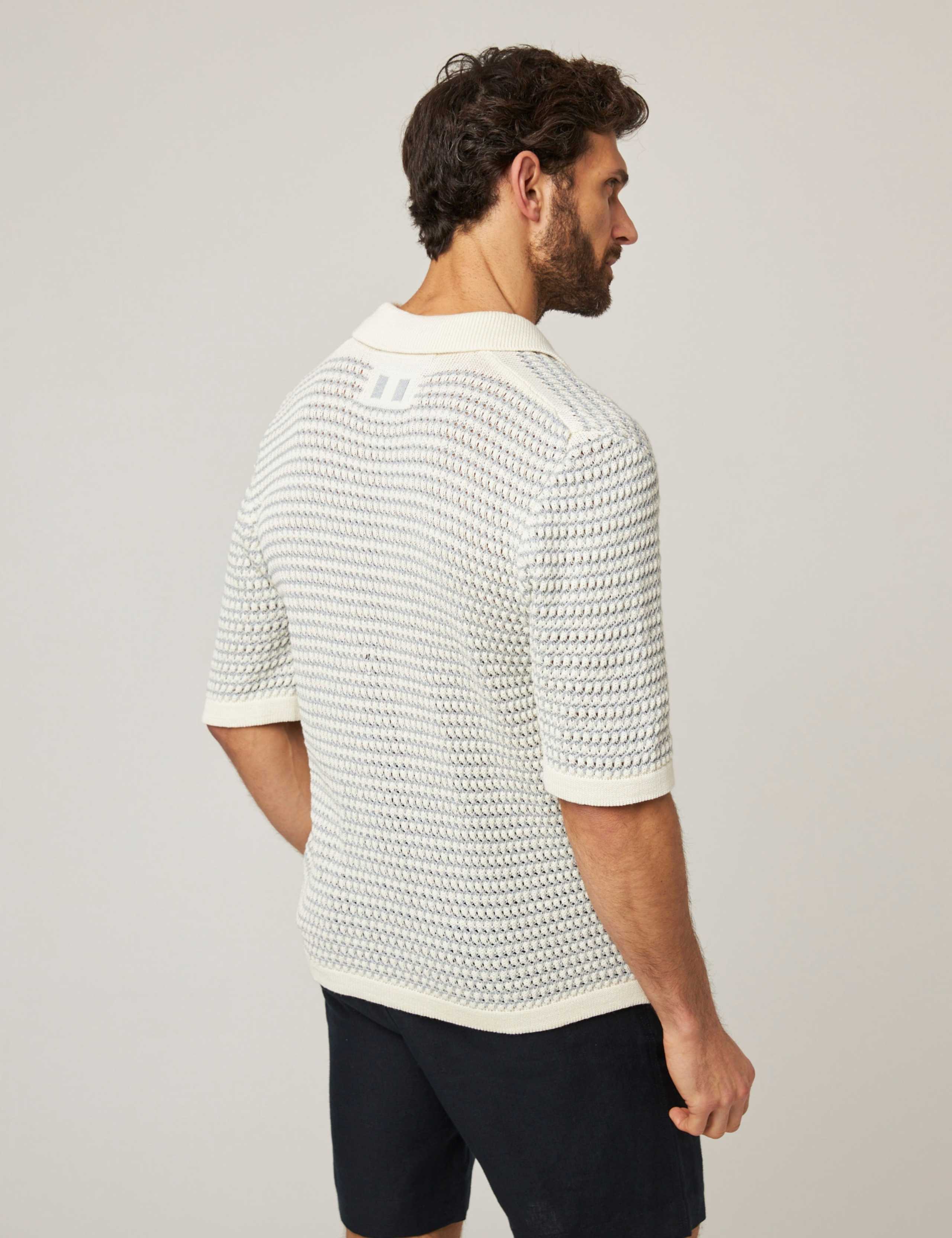 Pure Cotton Knitted Polo Shirt 4 of 6