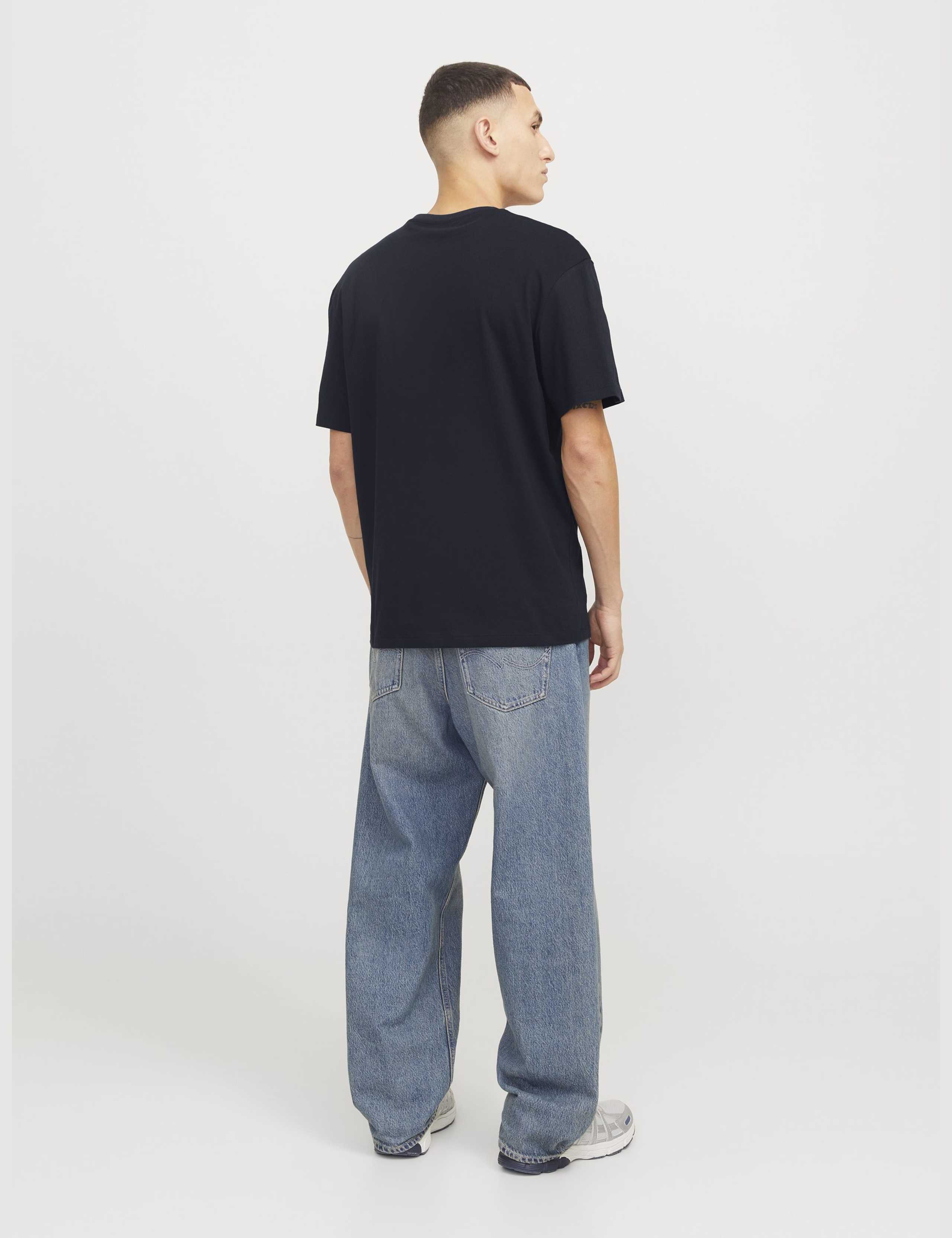 Pure Cotton Crew Neck Logo Graphic T-Shirt 5 of 8