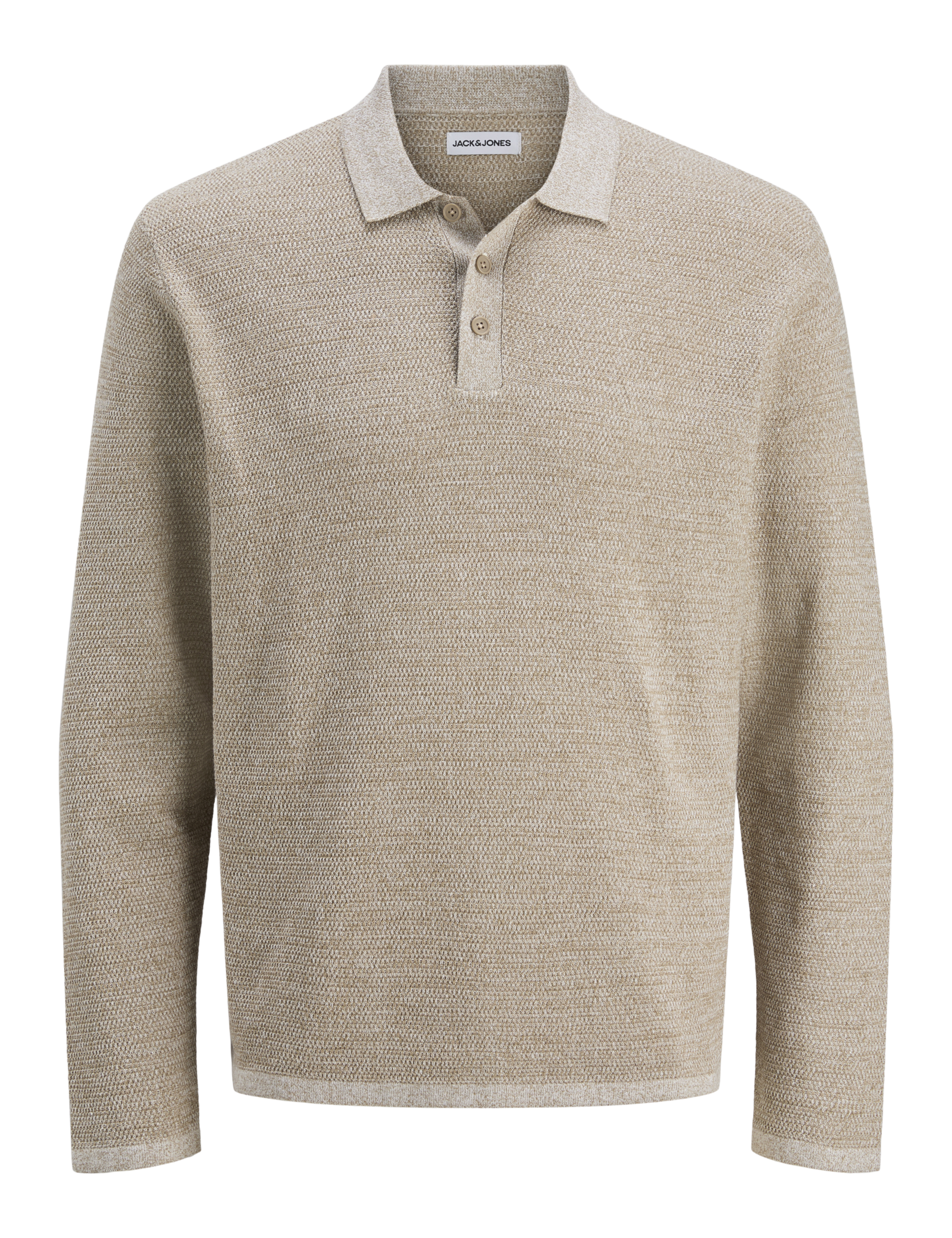 Cotton Rich Textured Knitted Polo Shirt 2 of 5