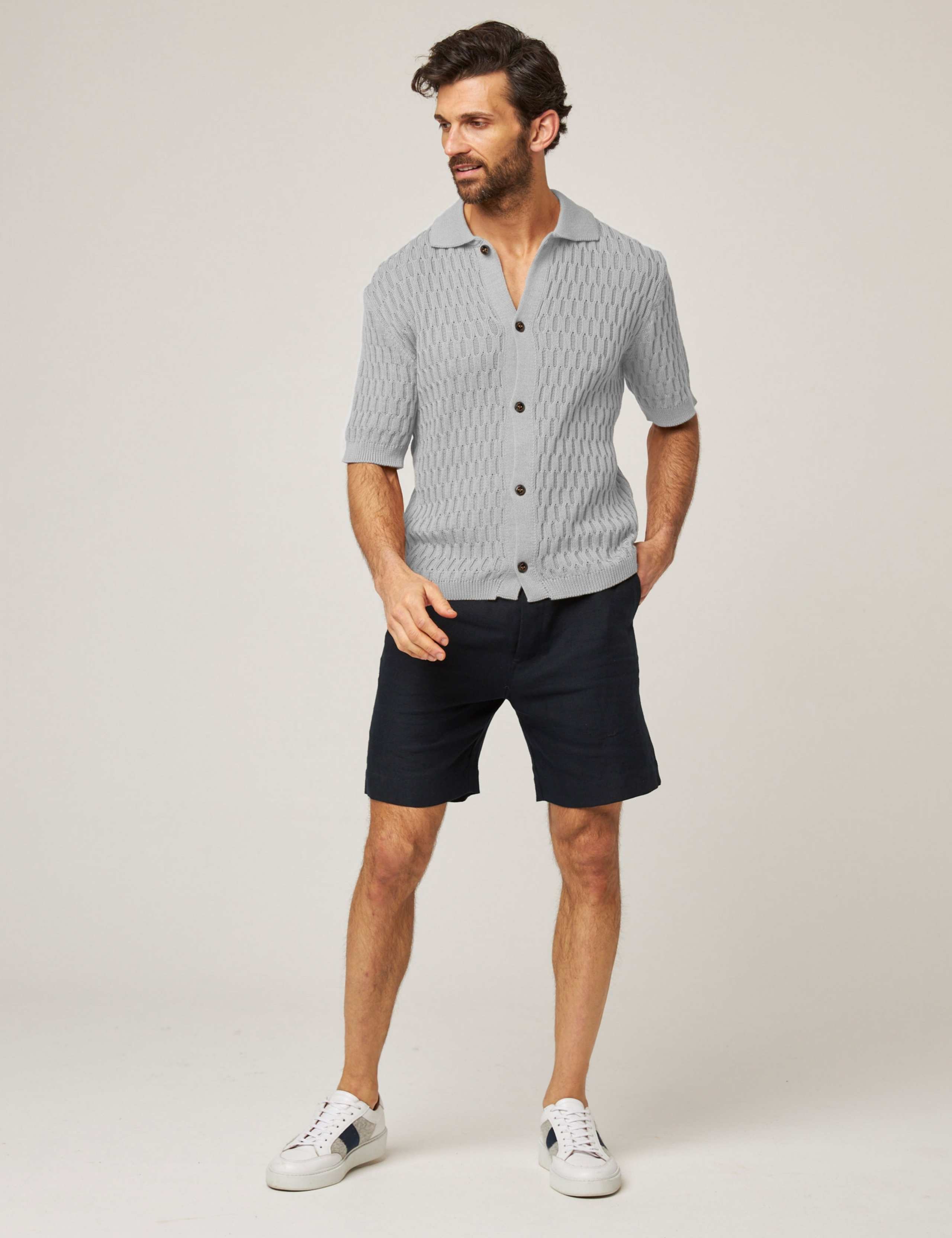 Pure Cotton Textured Shirt 3 of 6
