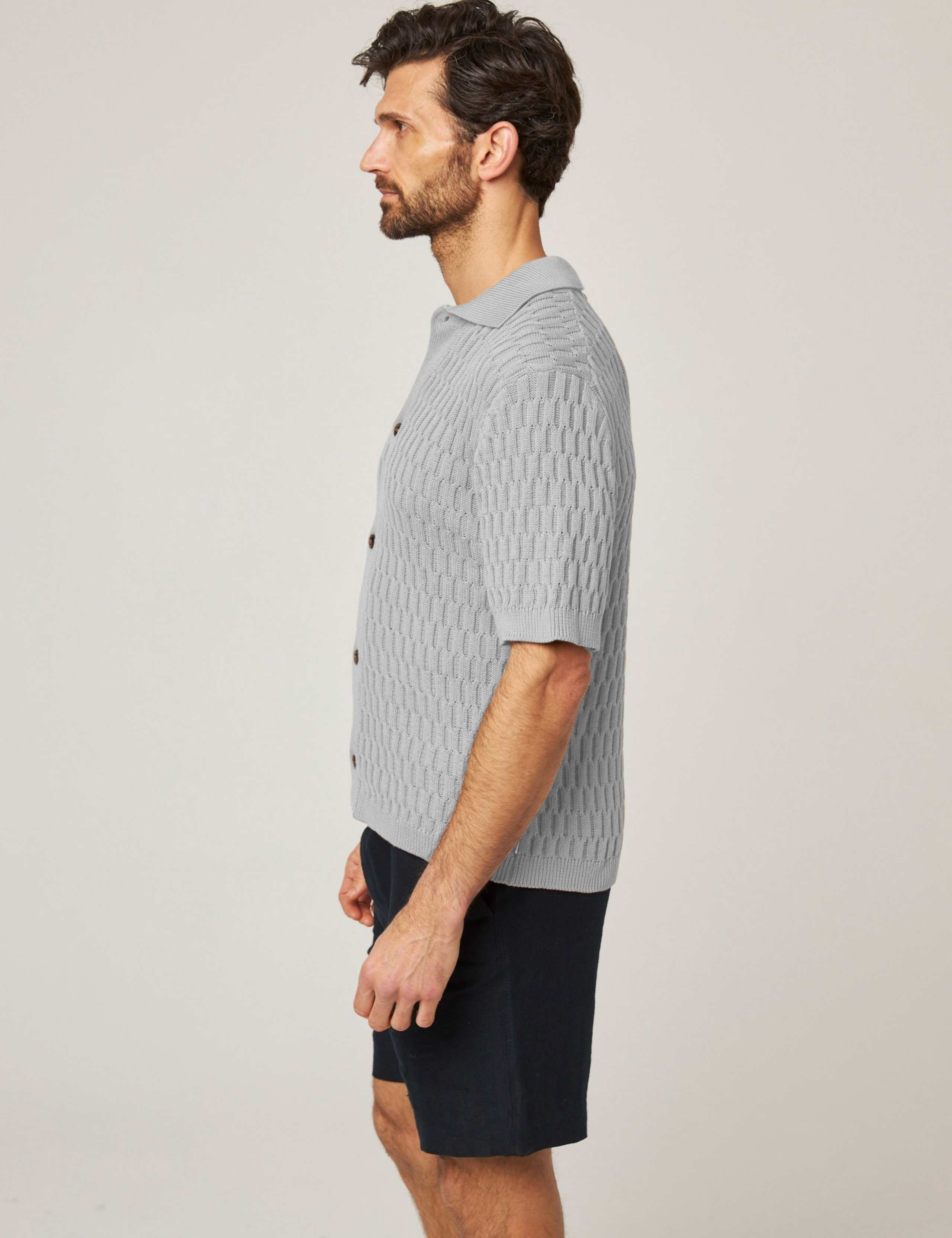 Pure Cotton Textured Shirt 5 of 6