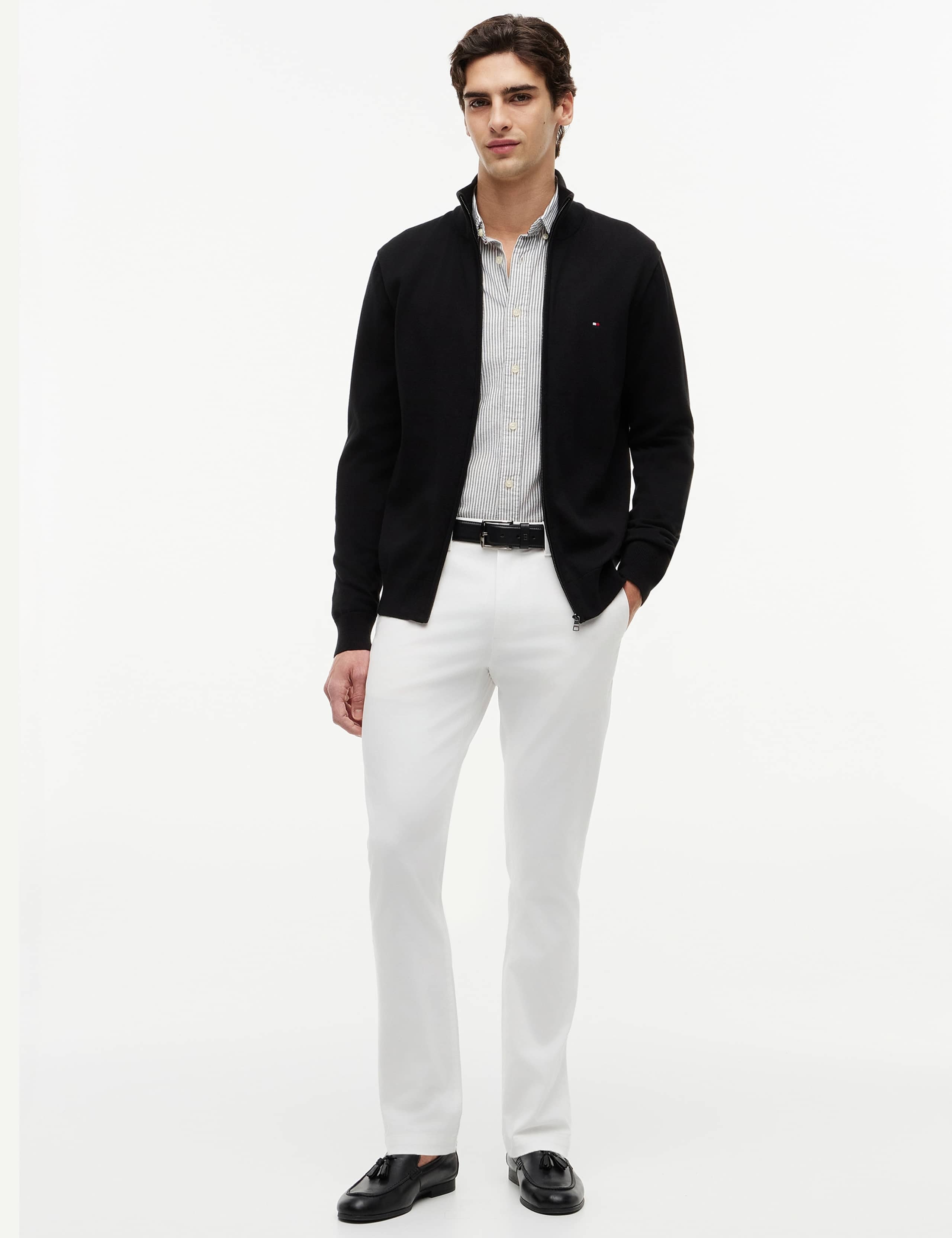 Pure Cotton Zip Up Funnel Neck Cardigan 3 of 6