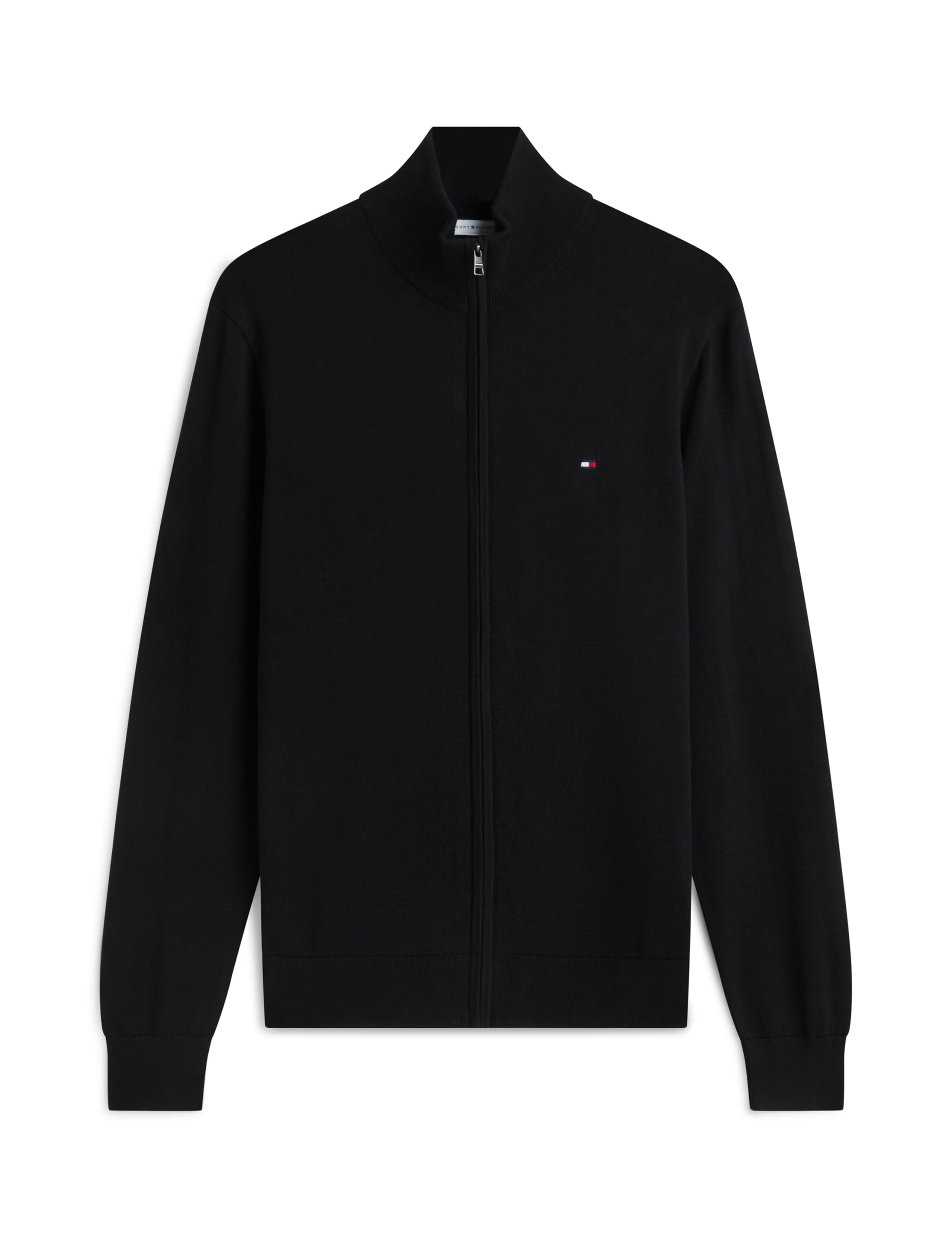 Pure Cotton Zip Up Funnel Neck Cardigan 2 of 6