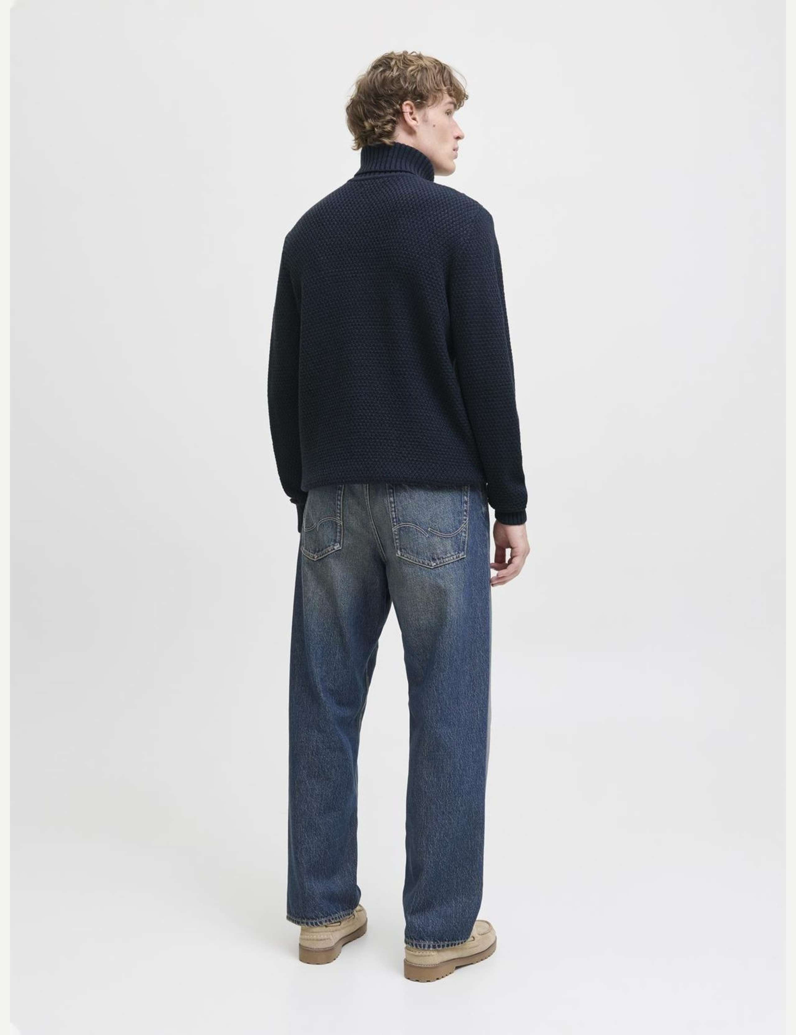 Cable Knit Roll Neck Jumper 3 of 5