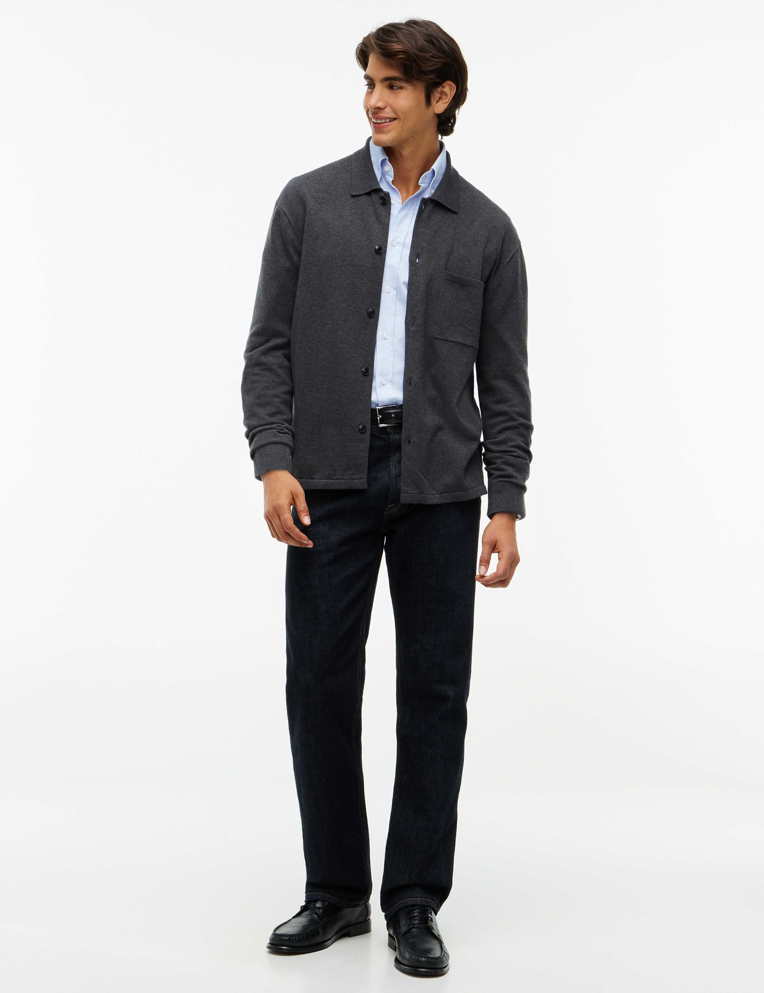 Regular Fit Pure Cotton Overshirt 3 of 5