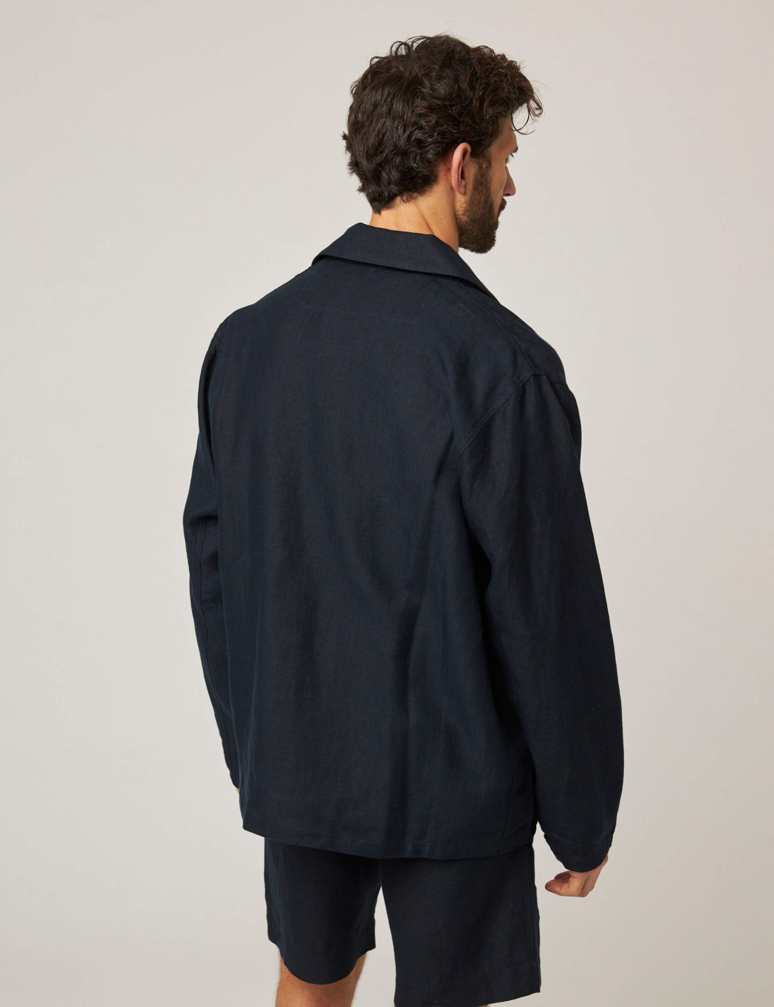 Pure Linen Shacket 3 of 5