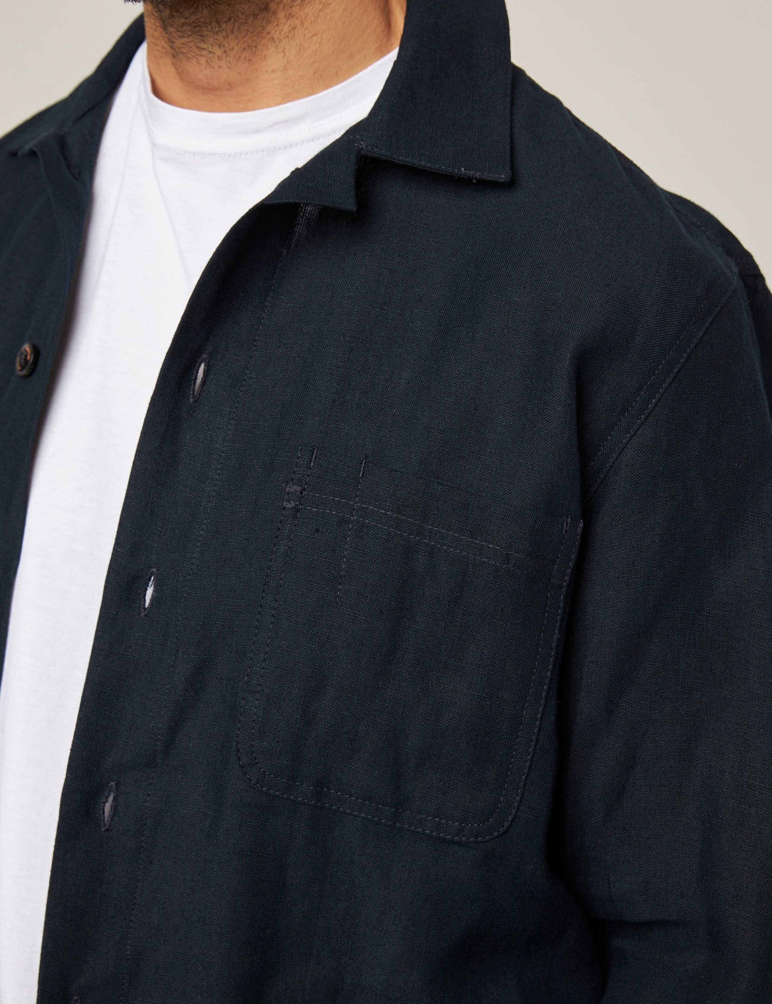 Pure Linen Shacket 5 of 5