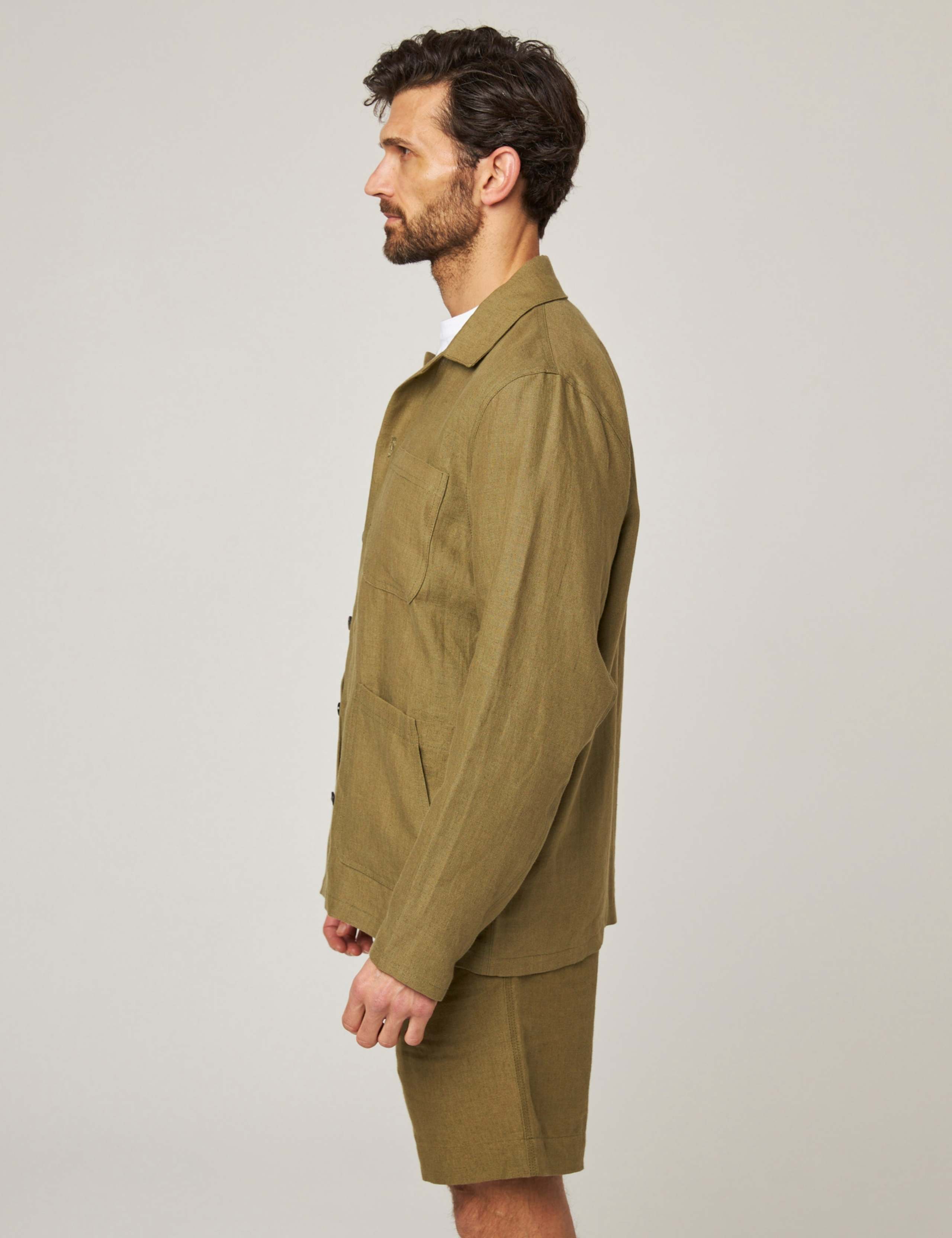 Pure Linen Shacket 5 of 6