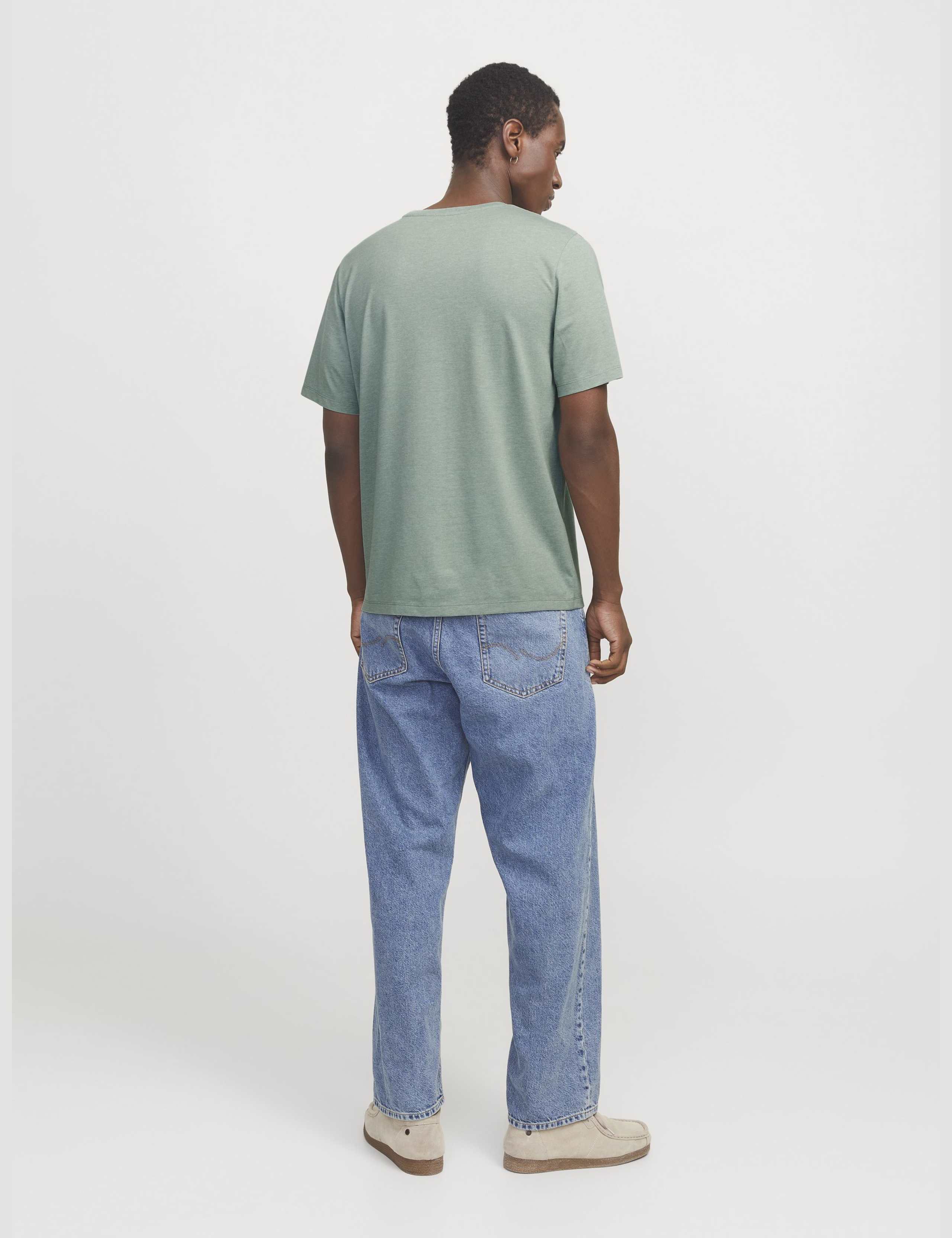Pure Cotton Crew Neck T-Shirt 5 of 8