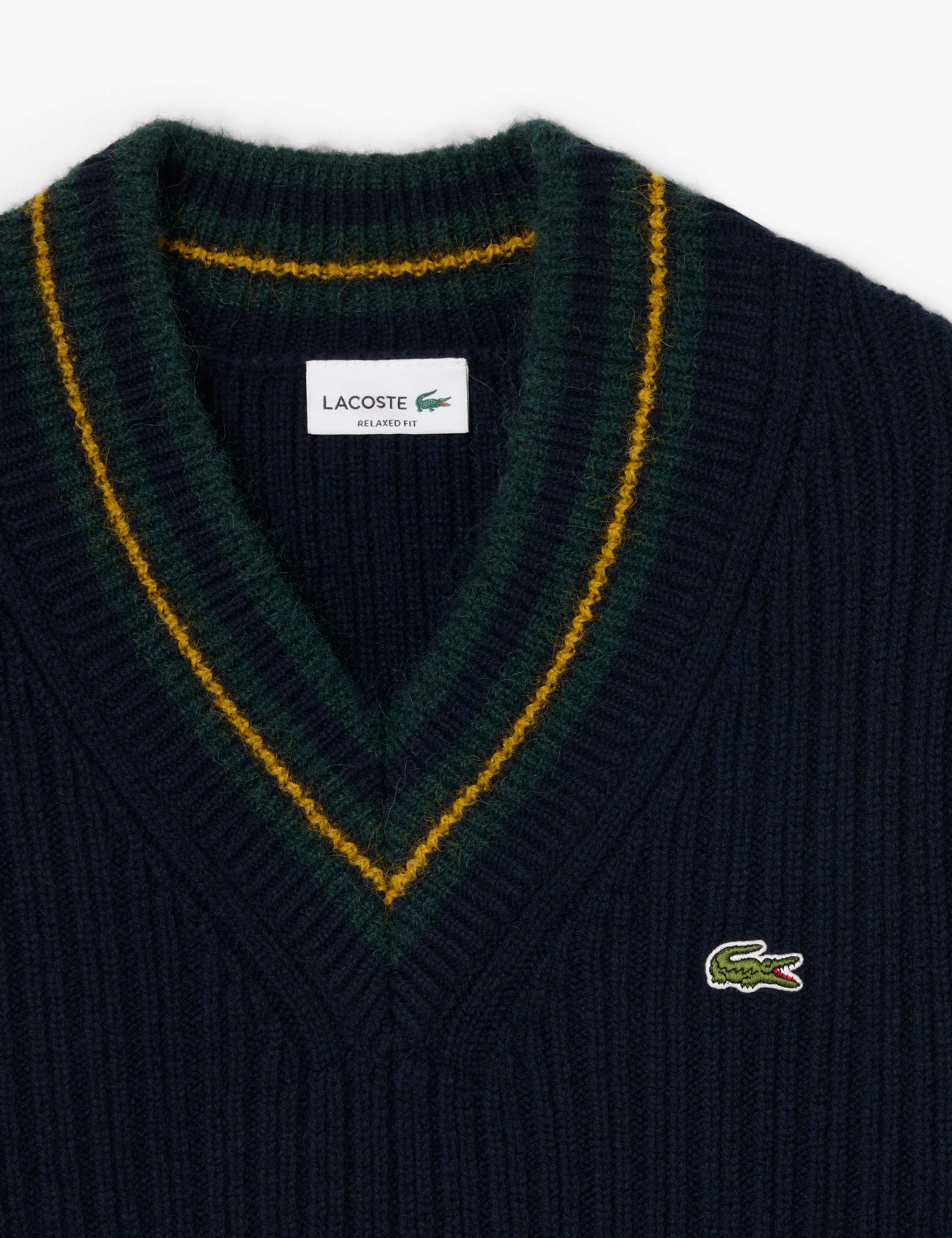 Pure Wool V-Neck Jumper 6 of 7