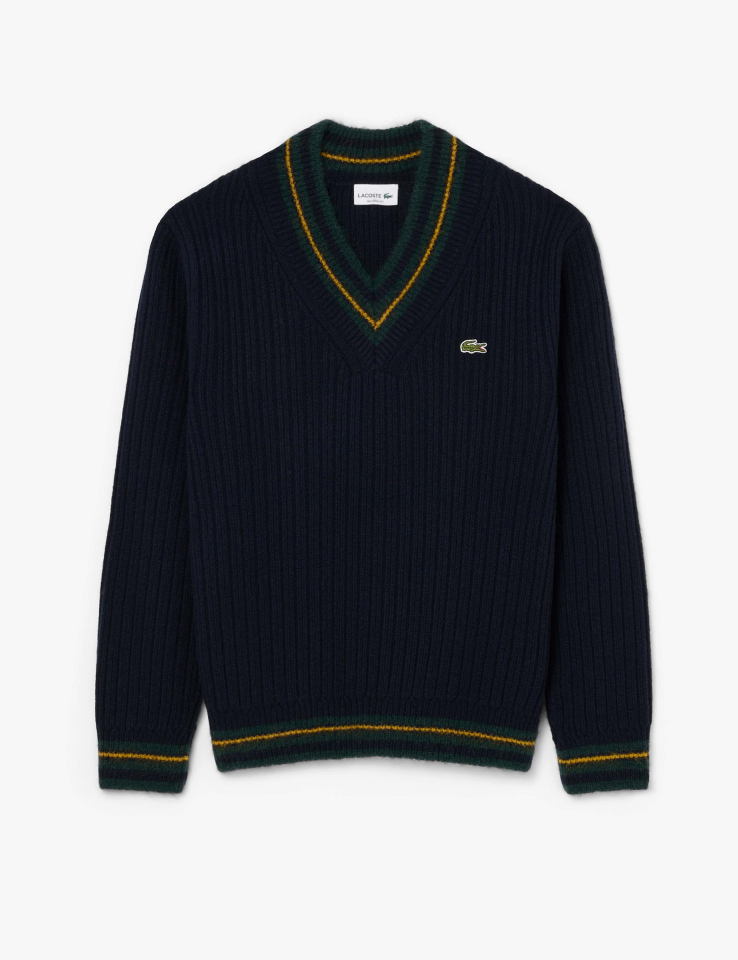 Pure Wool V-Neck Jumper 2 of 7