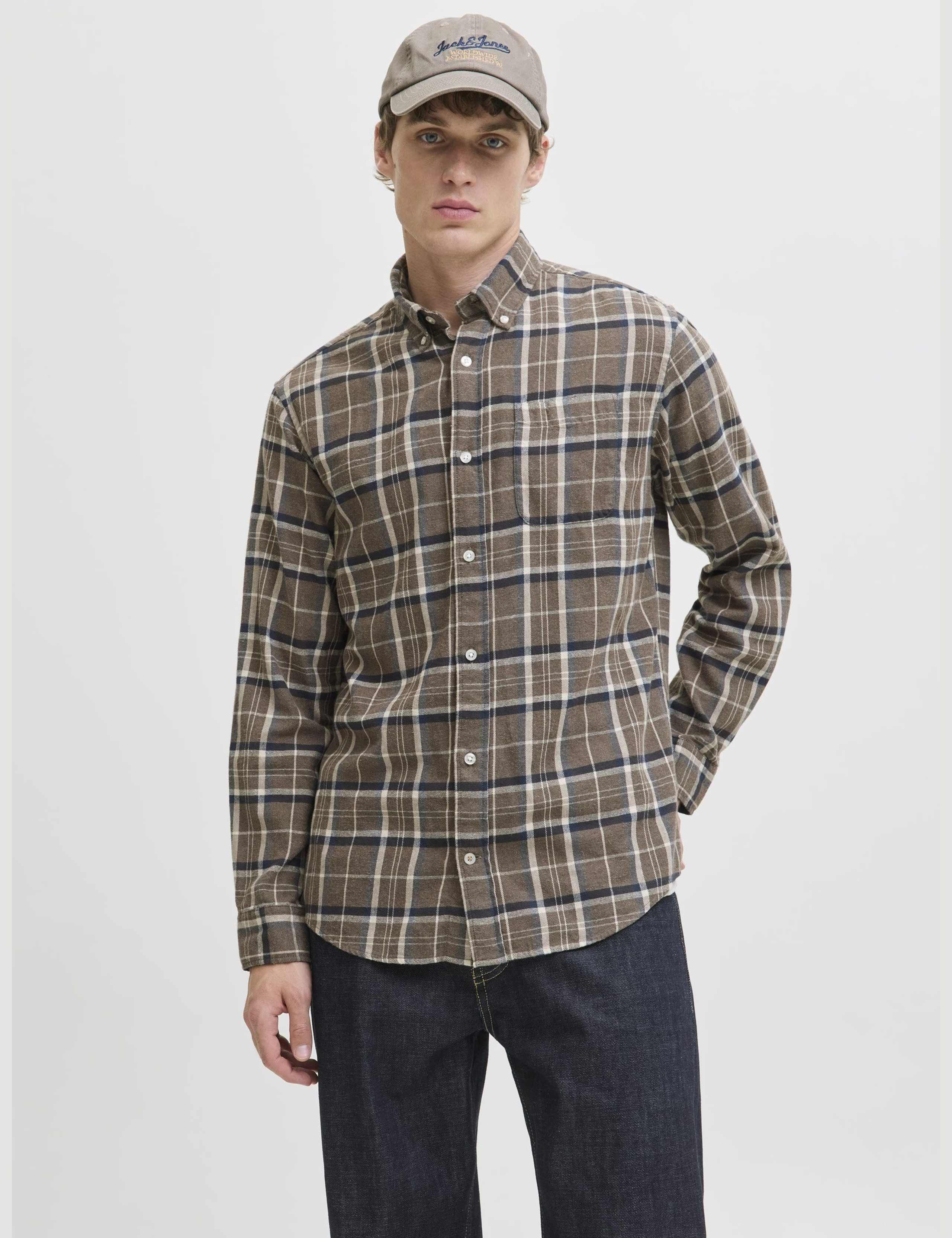 Regular Fit Pure Cotton Check Shirt 1 of 6