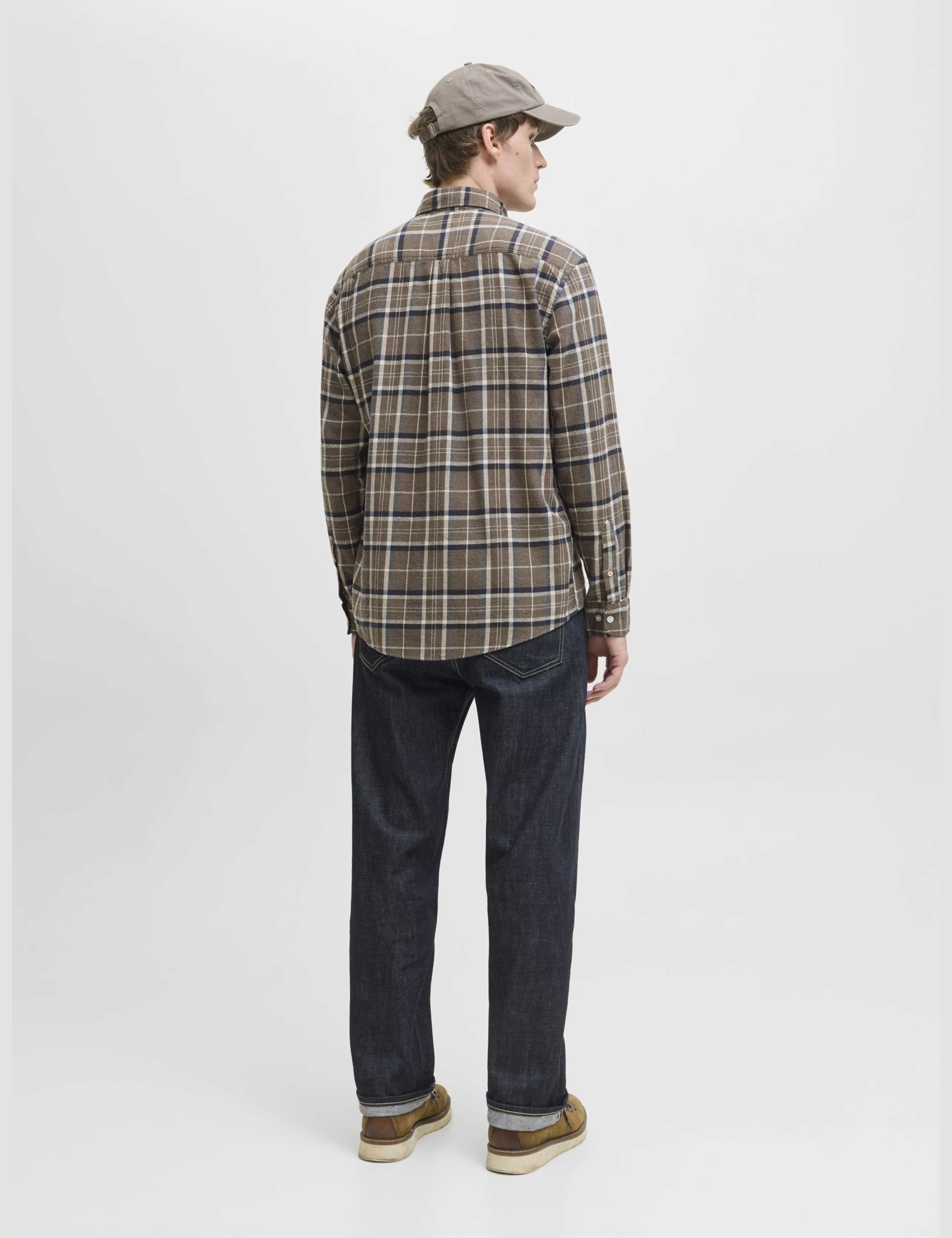 Regular Fit Pure Cotton Check Shirt 4 of 6
