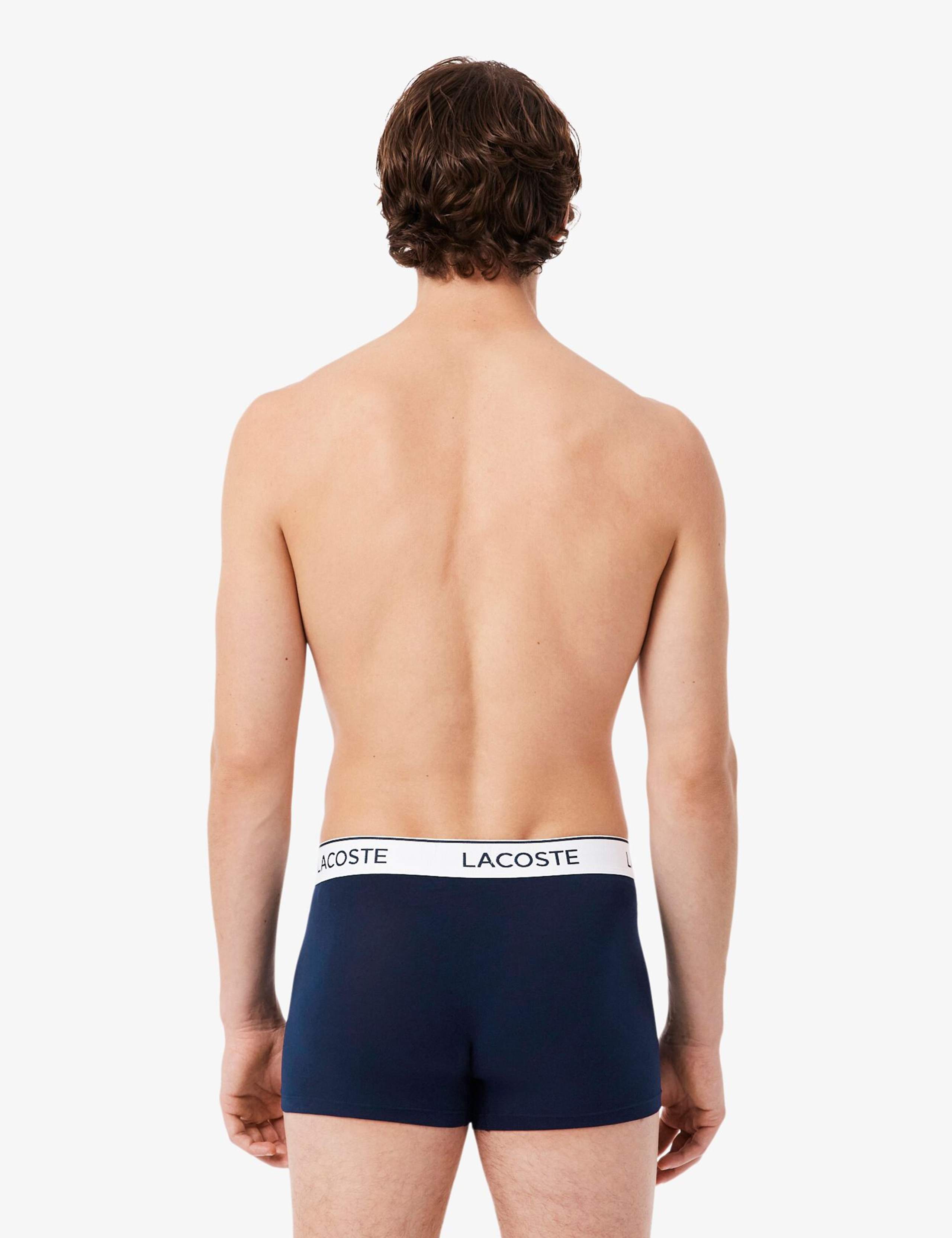3 Pack Cotton Stretch Jersey Logo Trunks 3 of 6
