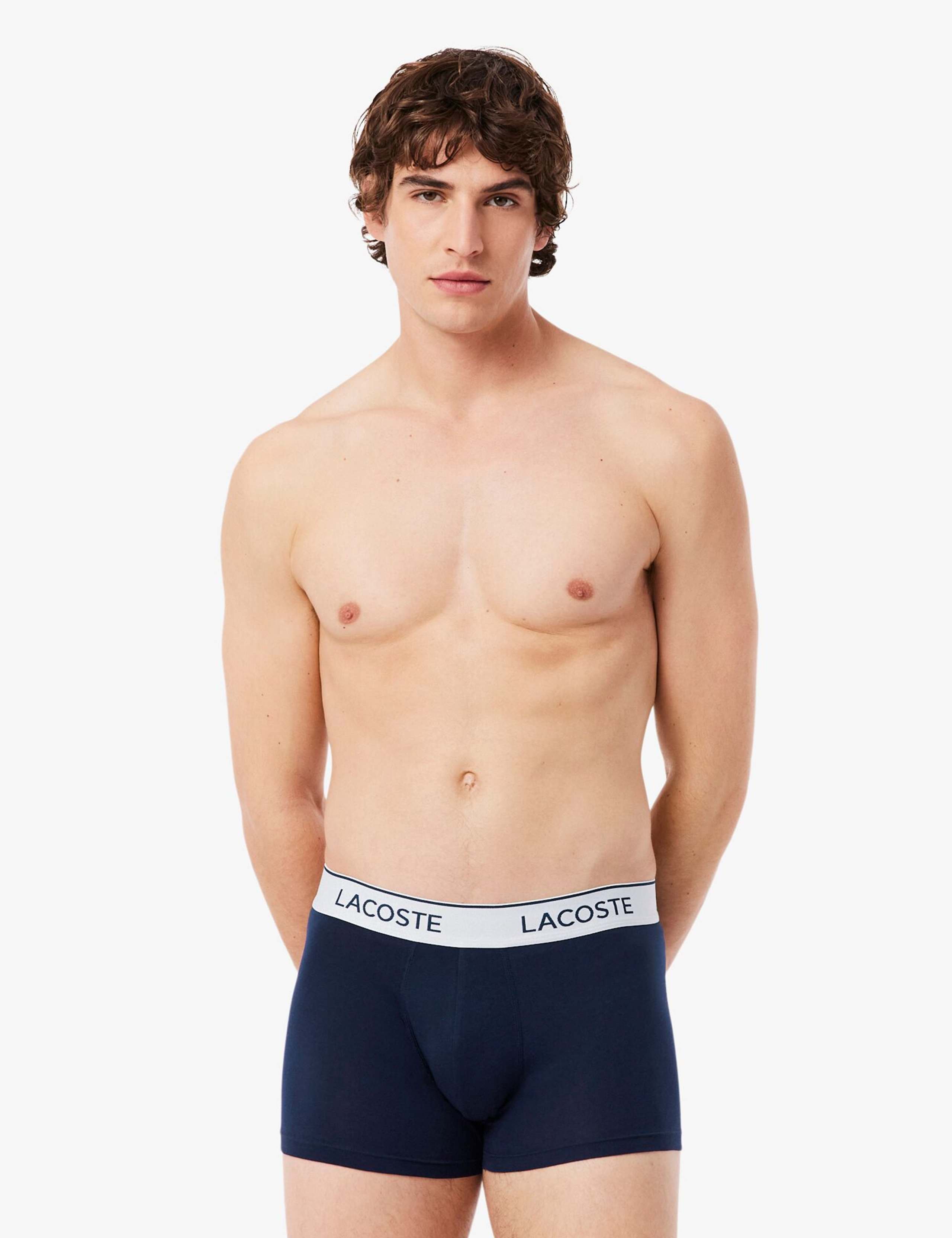 3 Pack Cotton Stretch Jersey Logo Trunks 4 of 6