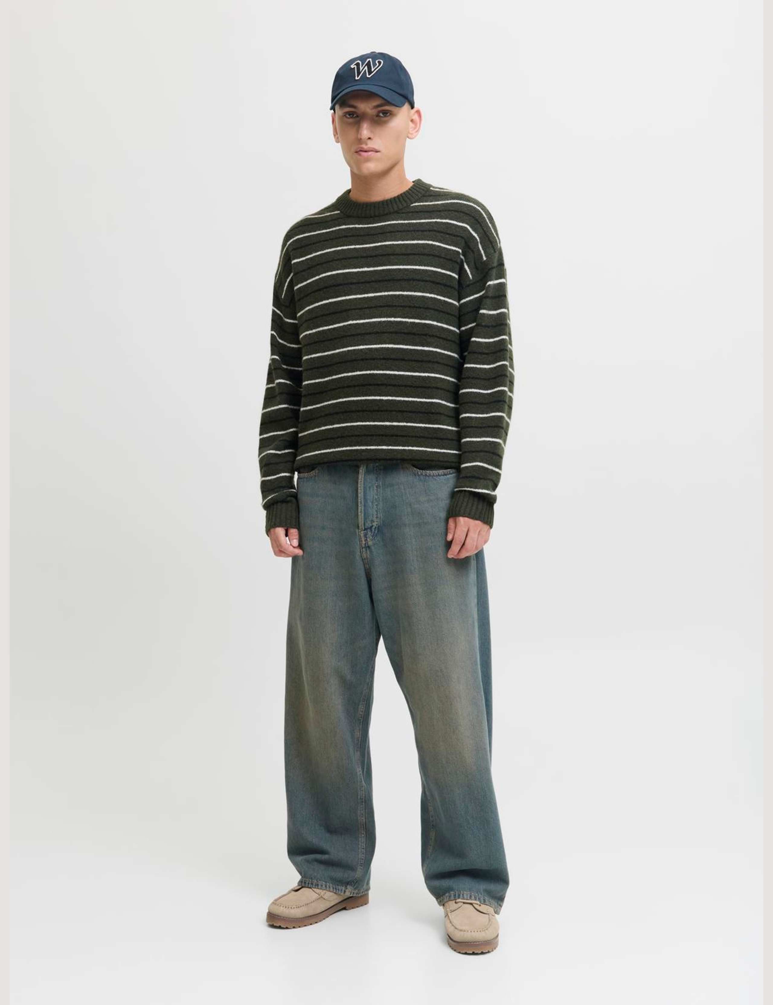 Striped Crew Neck Jumper 3 of 7