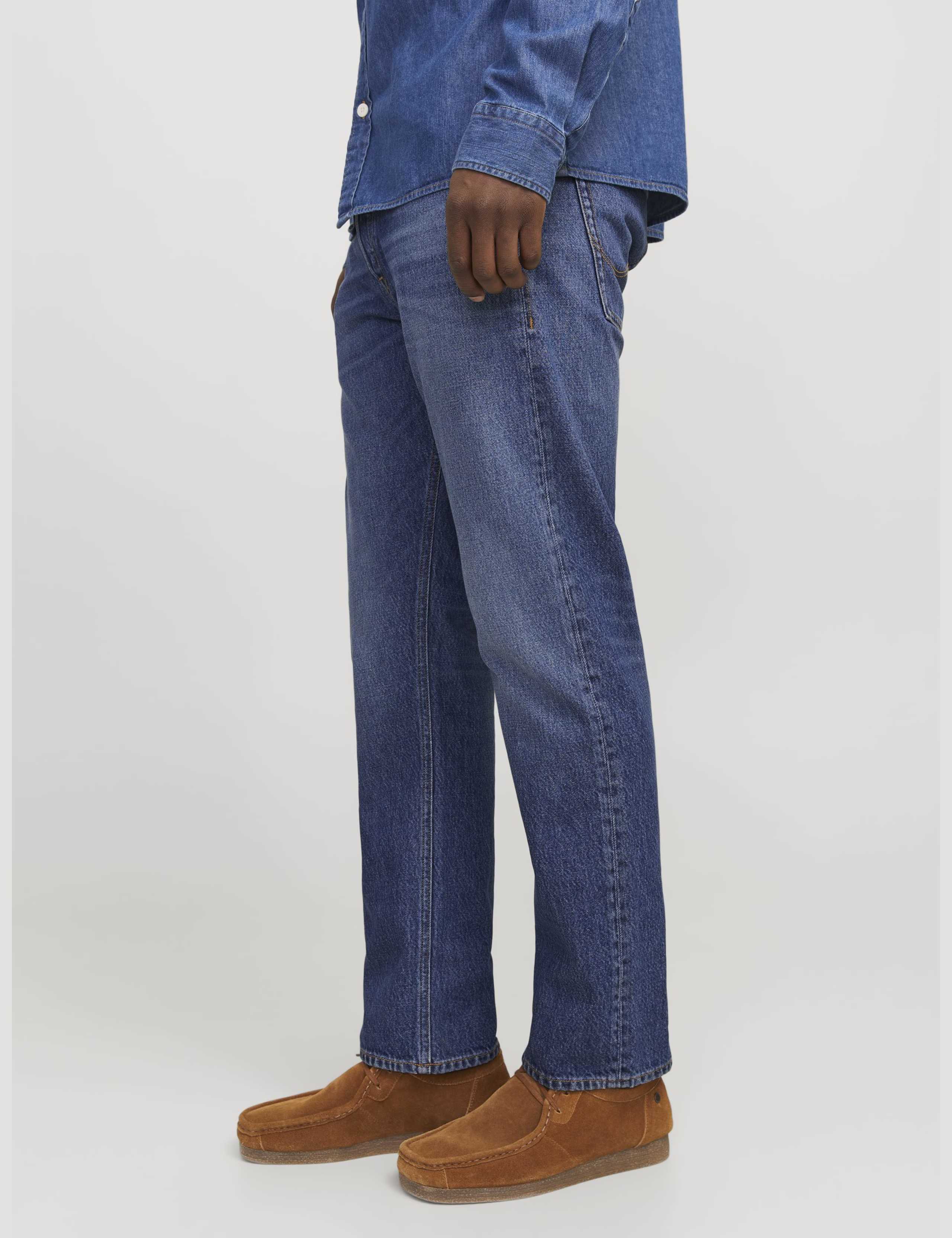 Pure Cotton Relaxed Fit 5 Pocket Jeans 9 of 9