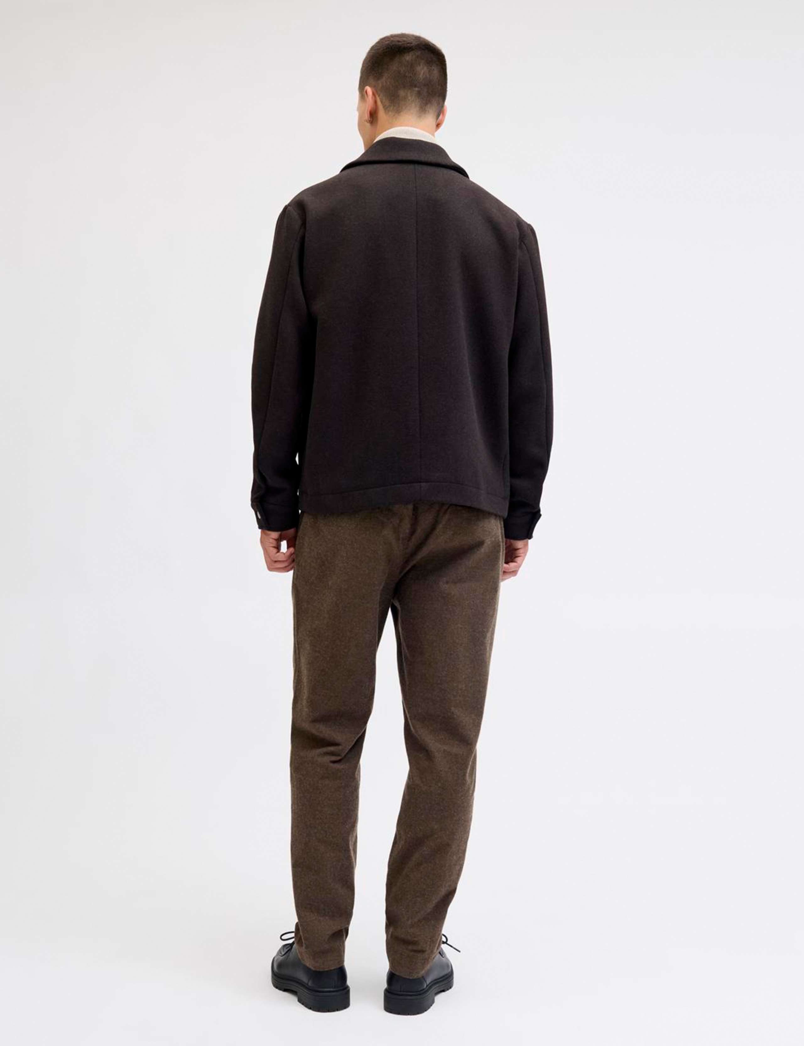 Regular Fit Elasticated Waist Trousers 5 of 6