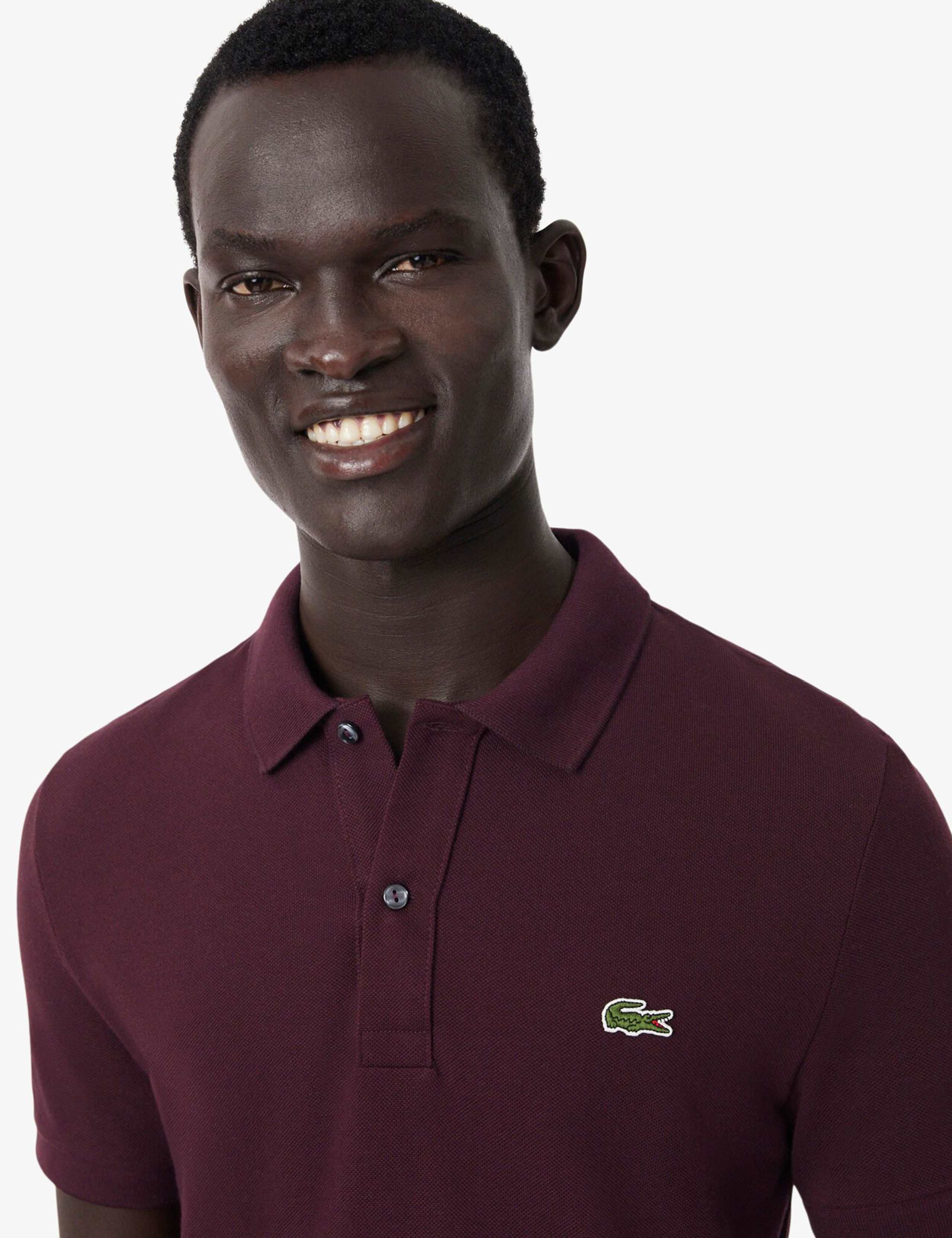 Slim Fit Pure Cotton Pique Polo Shirt 2 of 4