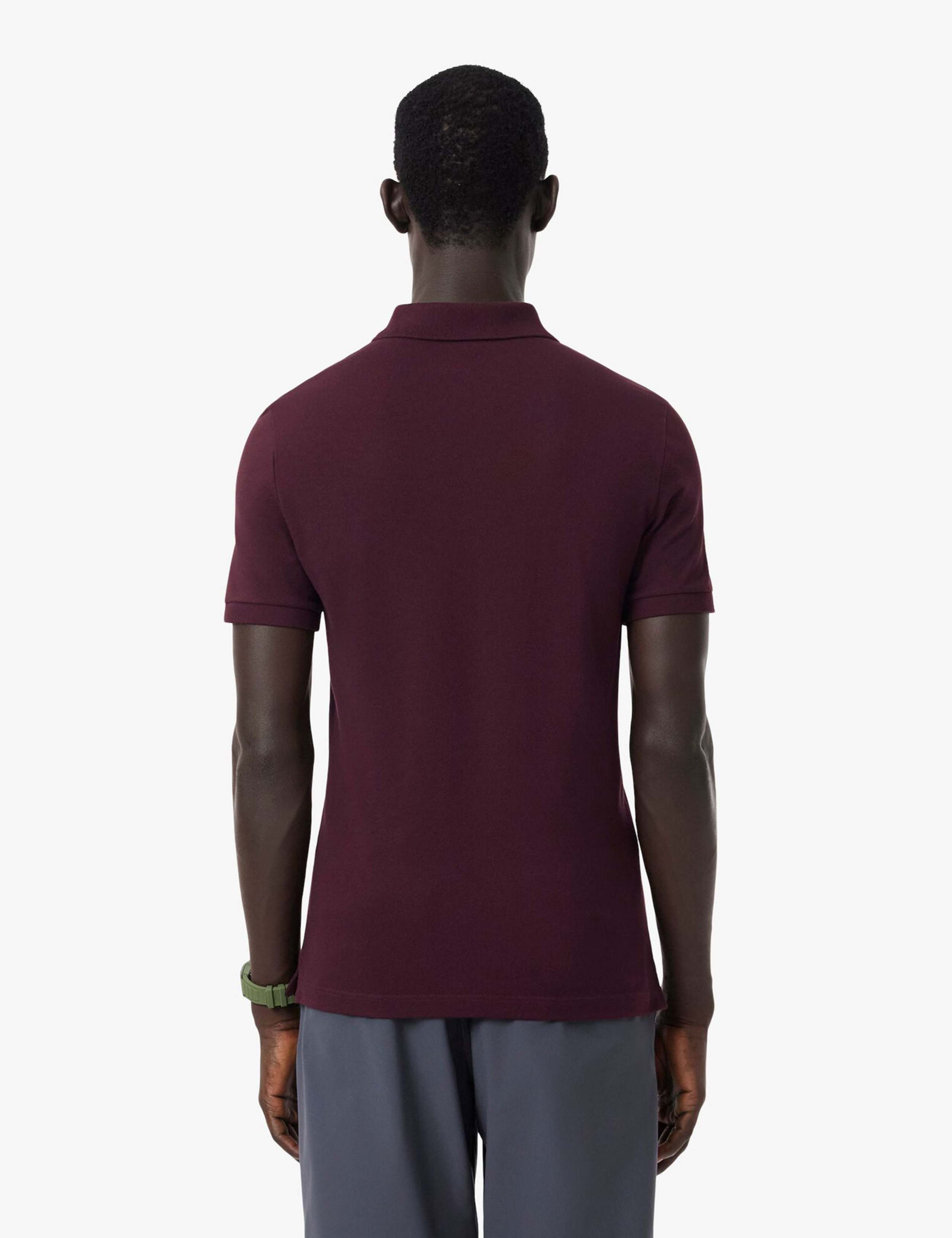 Slim Fit Pure Cotton Pique Polo Shirt 3 of 4