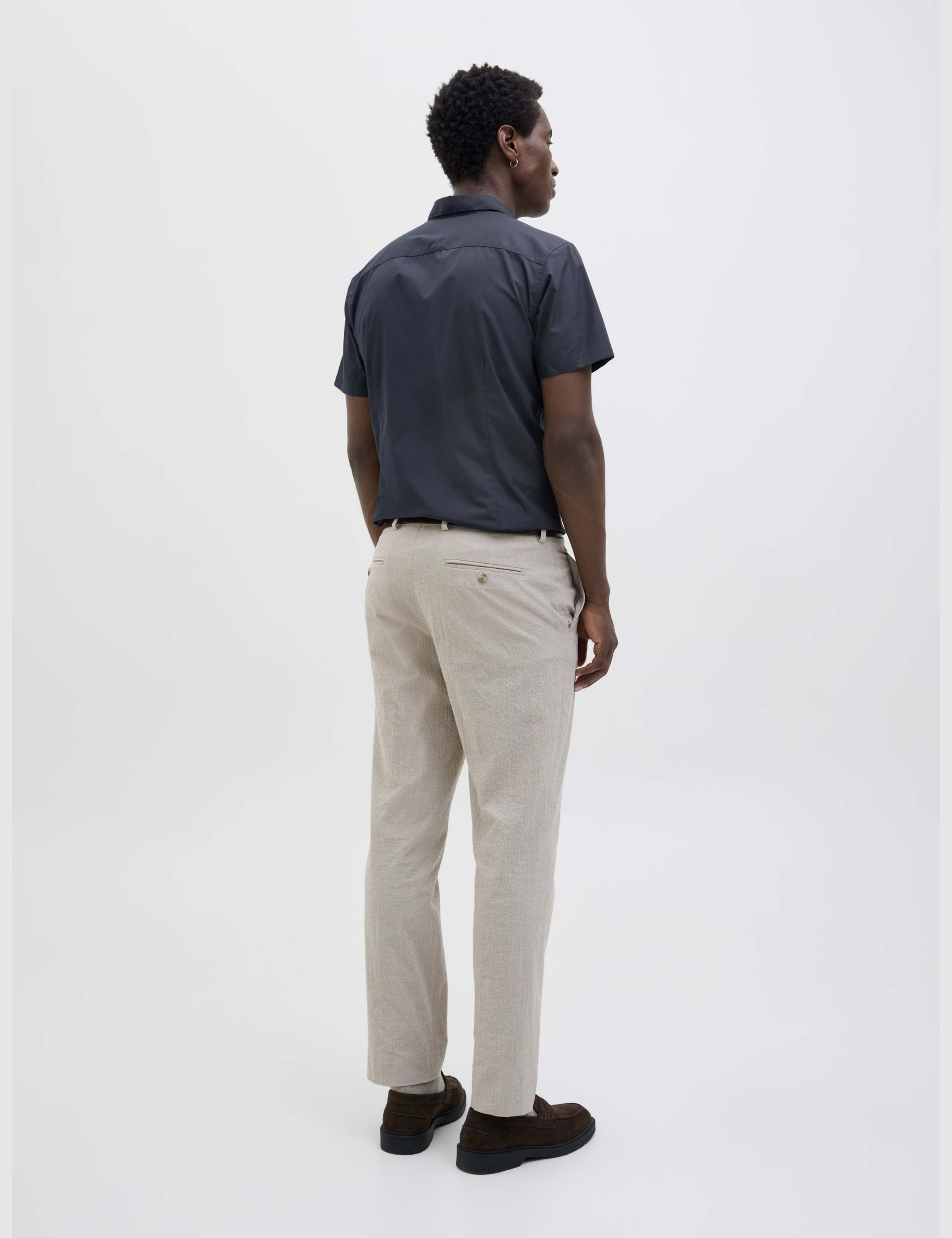 Cotton Blend Oxford Shirt 4 of 7