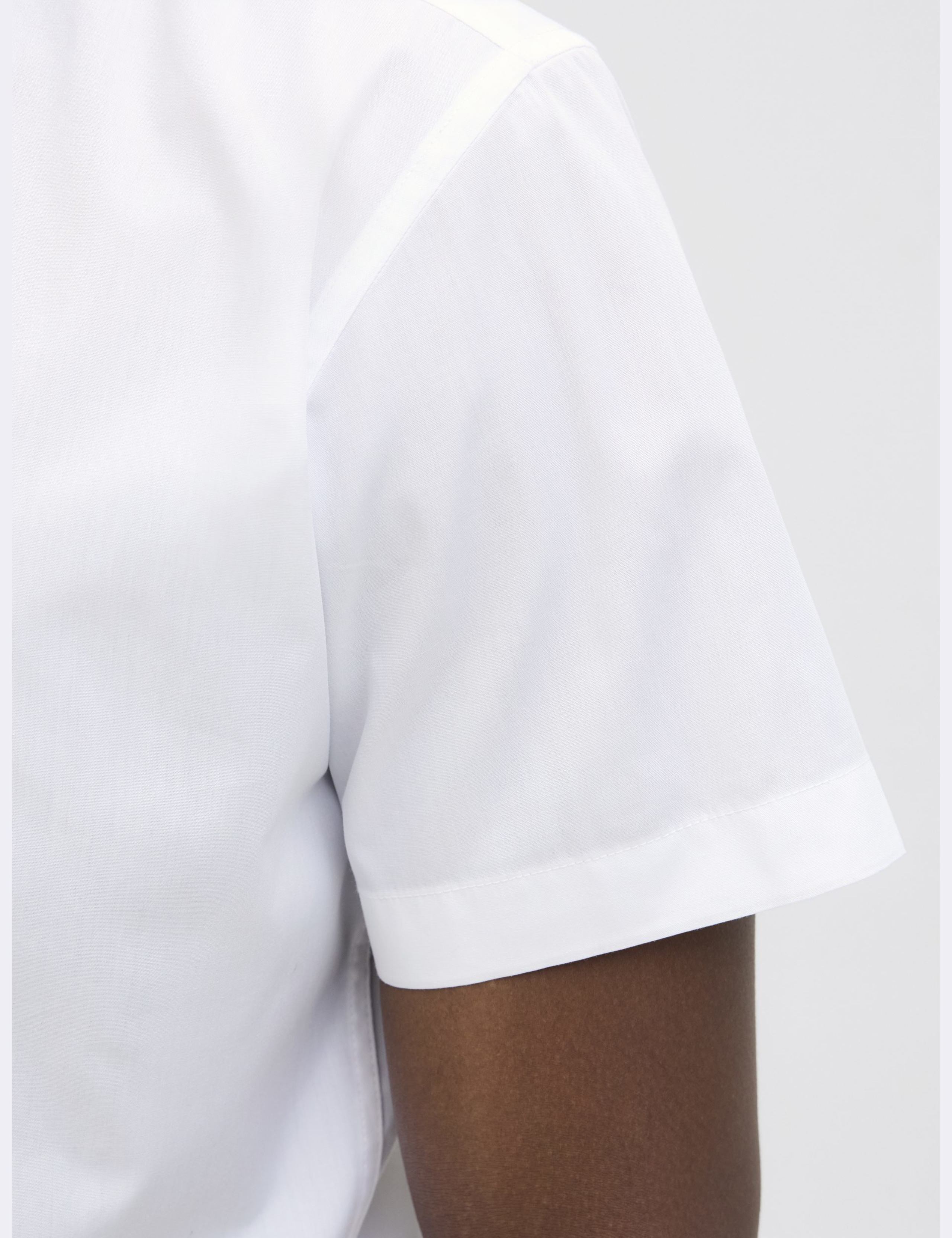 Cotton Blend Oxford Shirt 5 of 6