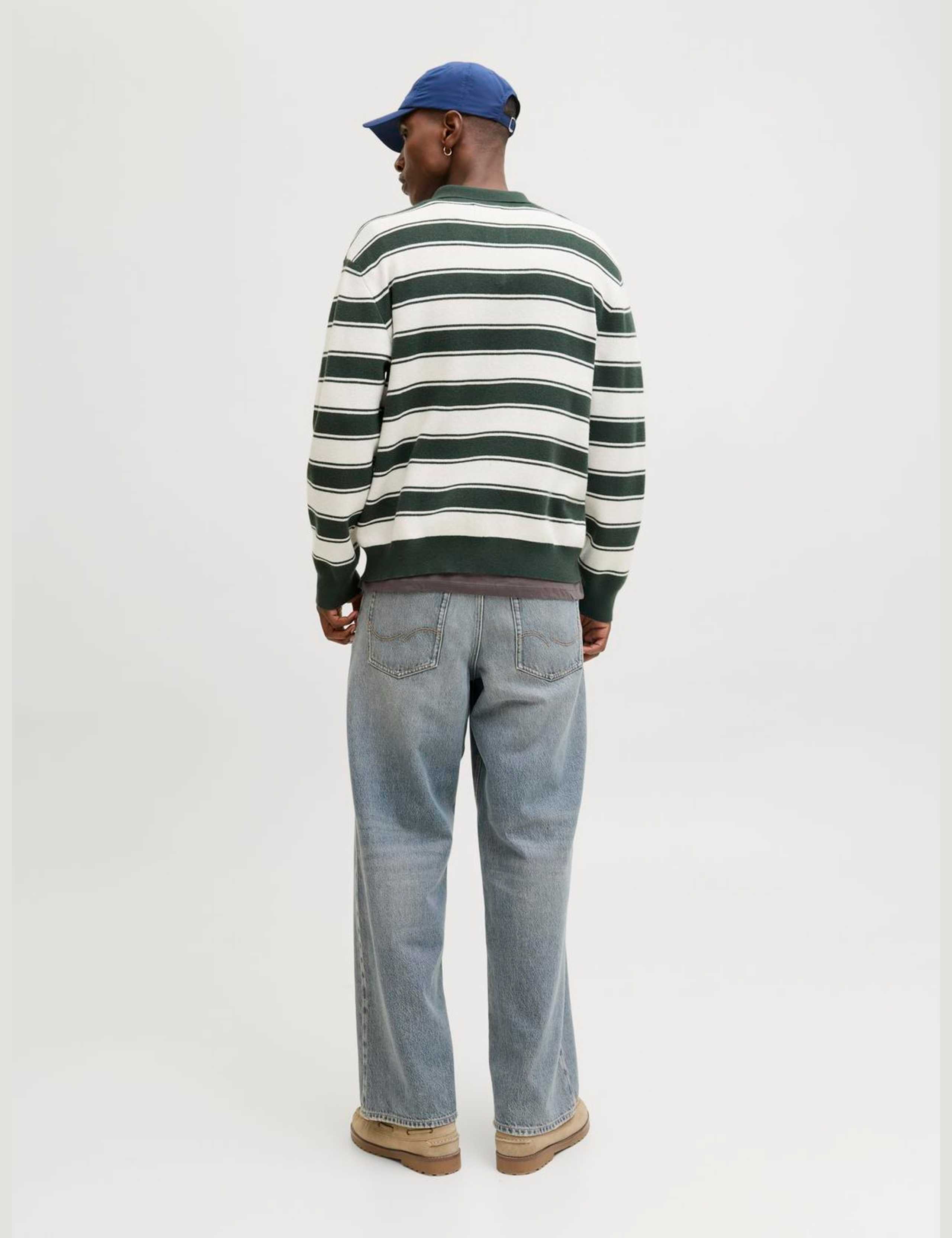 Striped Knitted Rugby Shirt 3 of 5