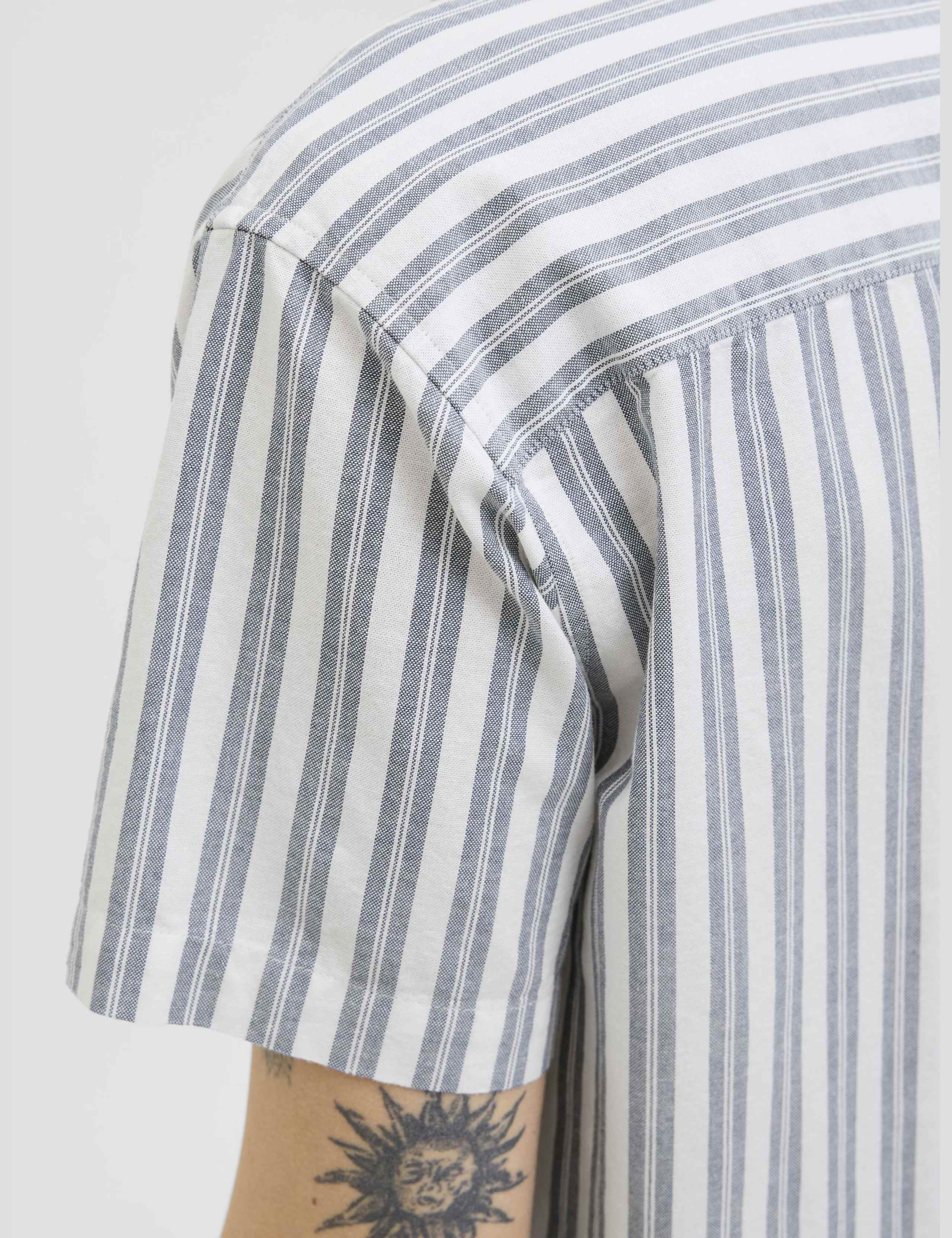 Pure Cotton Striped Oxford Shirt 6 of 8