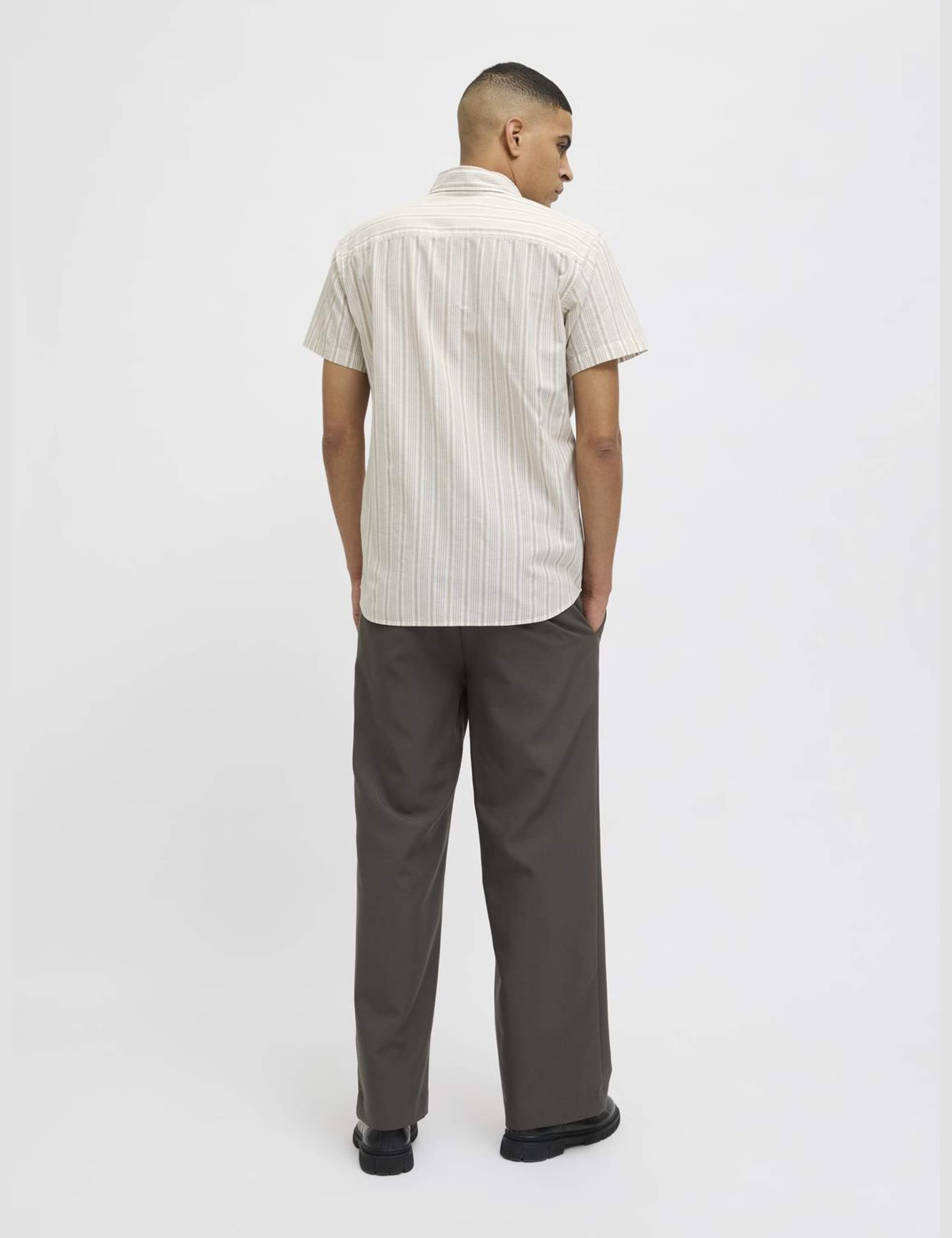 Pure Cotton Striped Oxford Shirt 5 of 8