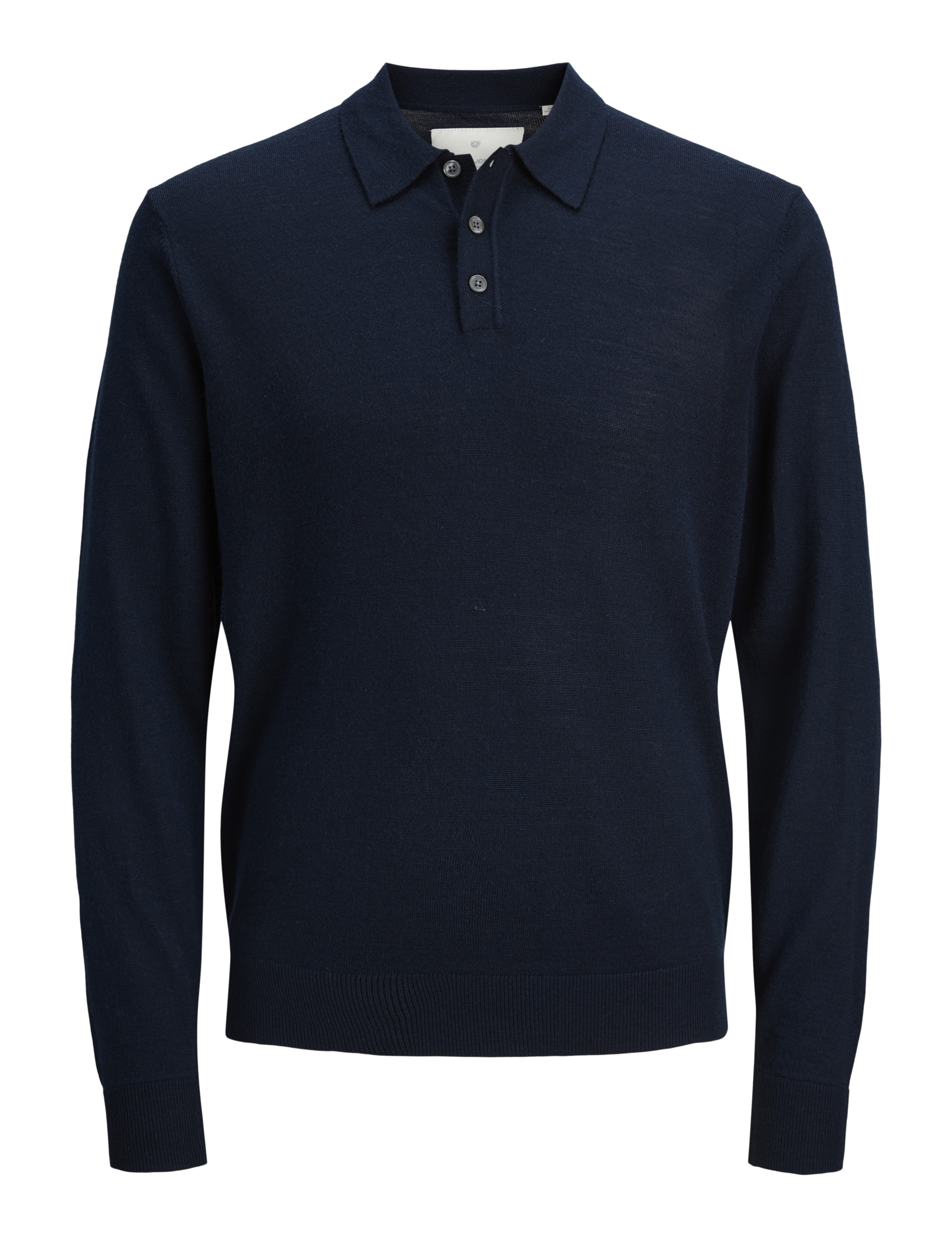 Pure Merino Wool Knitted Polo Shirt 2 of 6